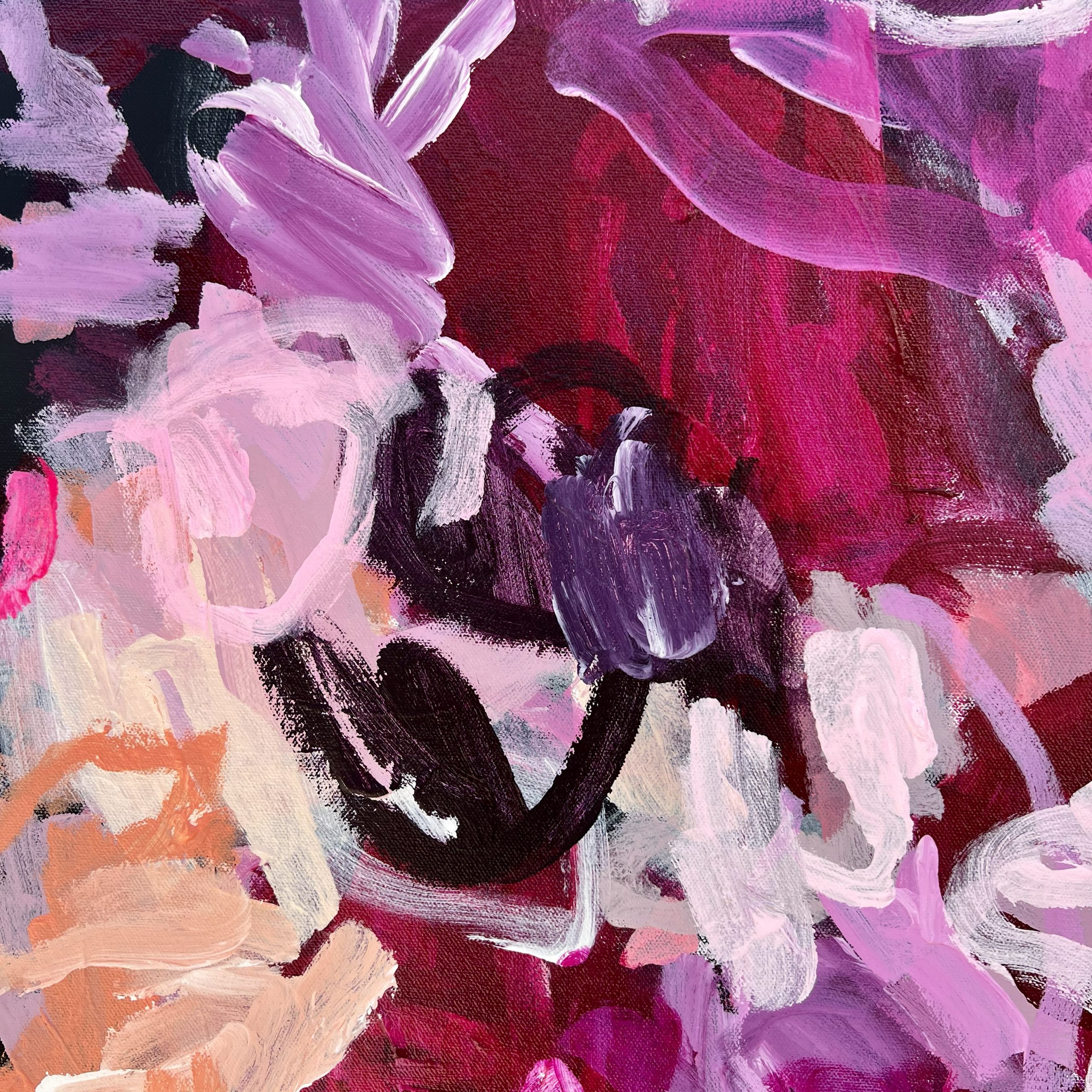 Chance Meeting Rebecca Koerting Australian Abstract Artist Detail 2