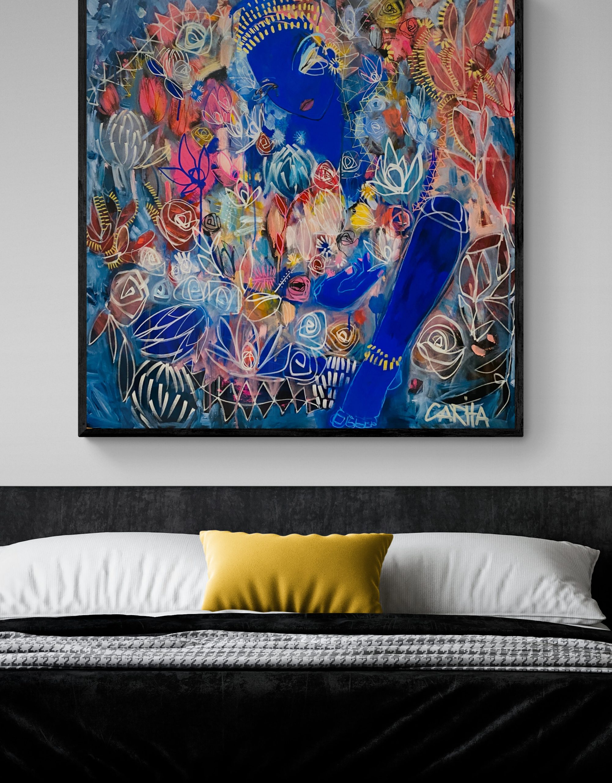 Carita Farrer Spencer Velvet Blue Insitu1