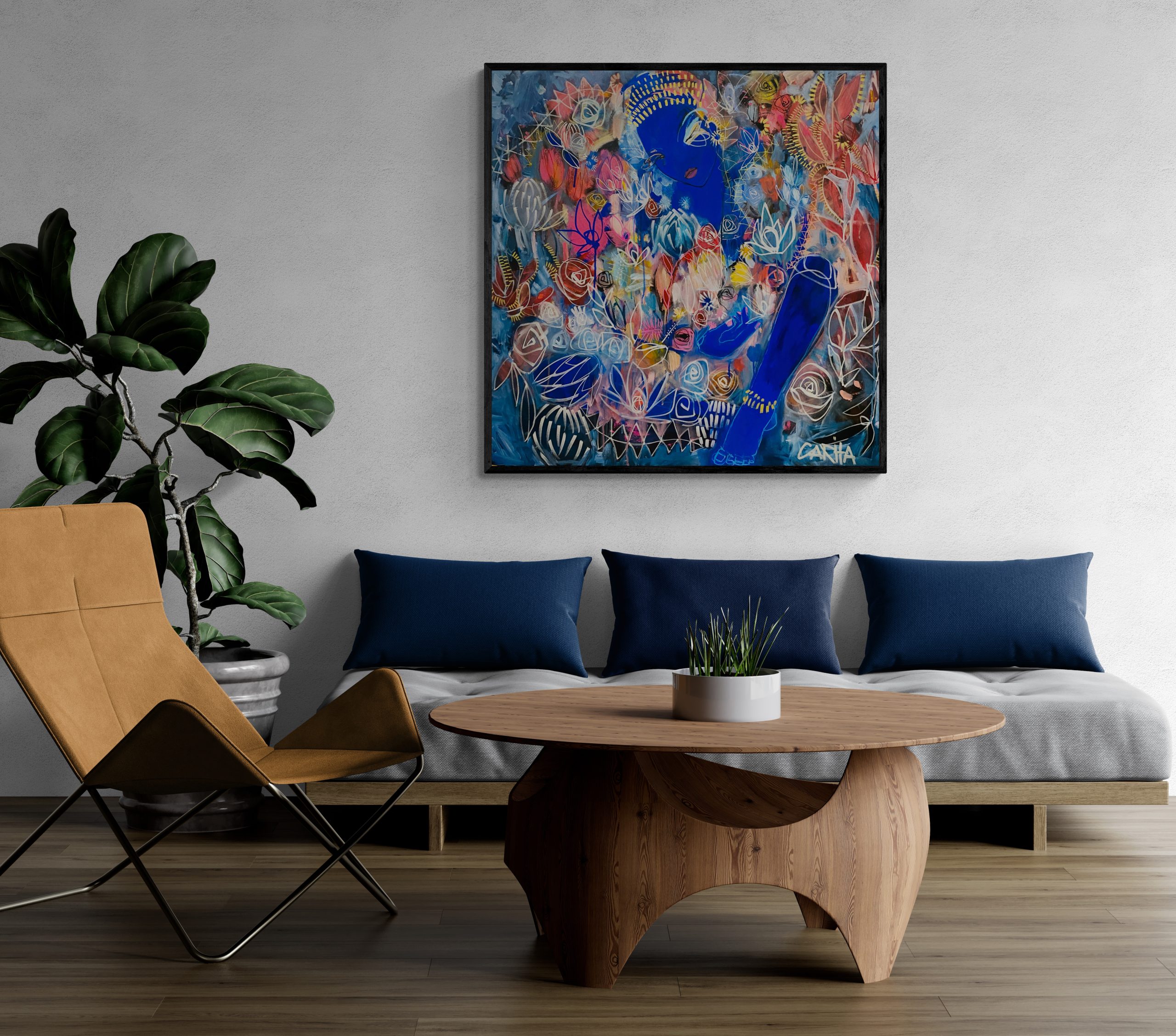 Carita Farrer Spencer Velvet Blue Insitu2