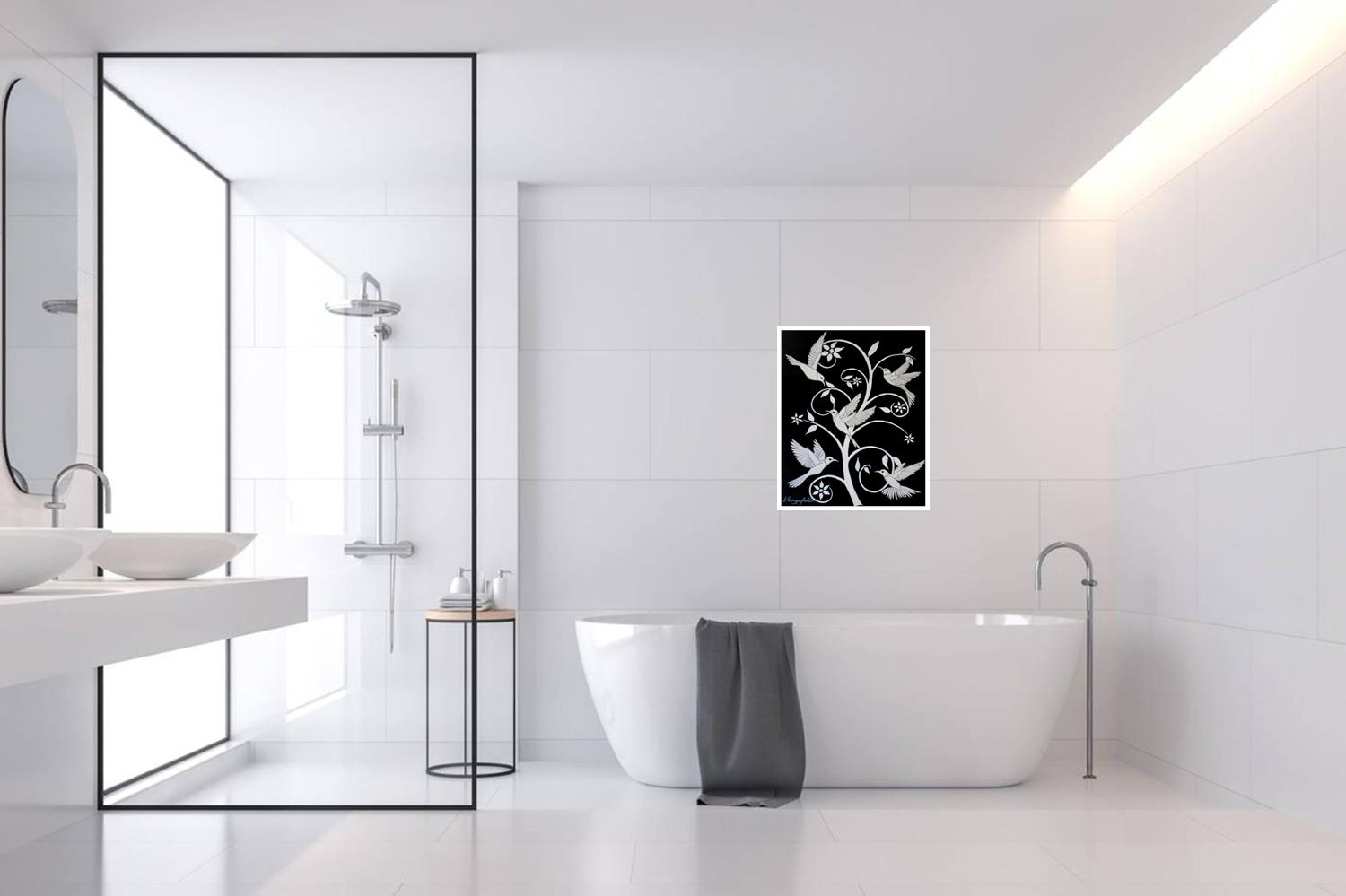 Birds And Blooms(no.16) In Situ 3