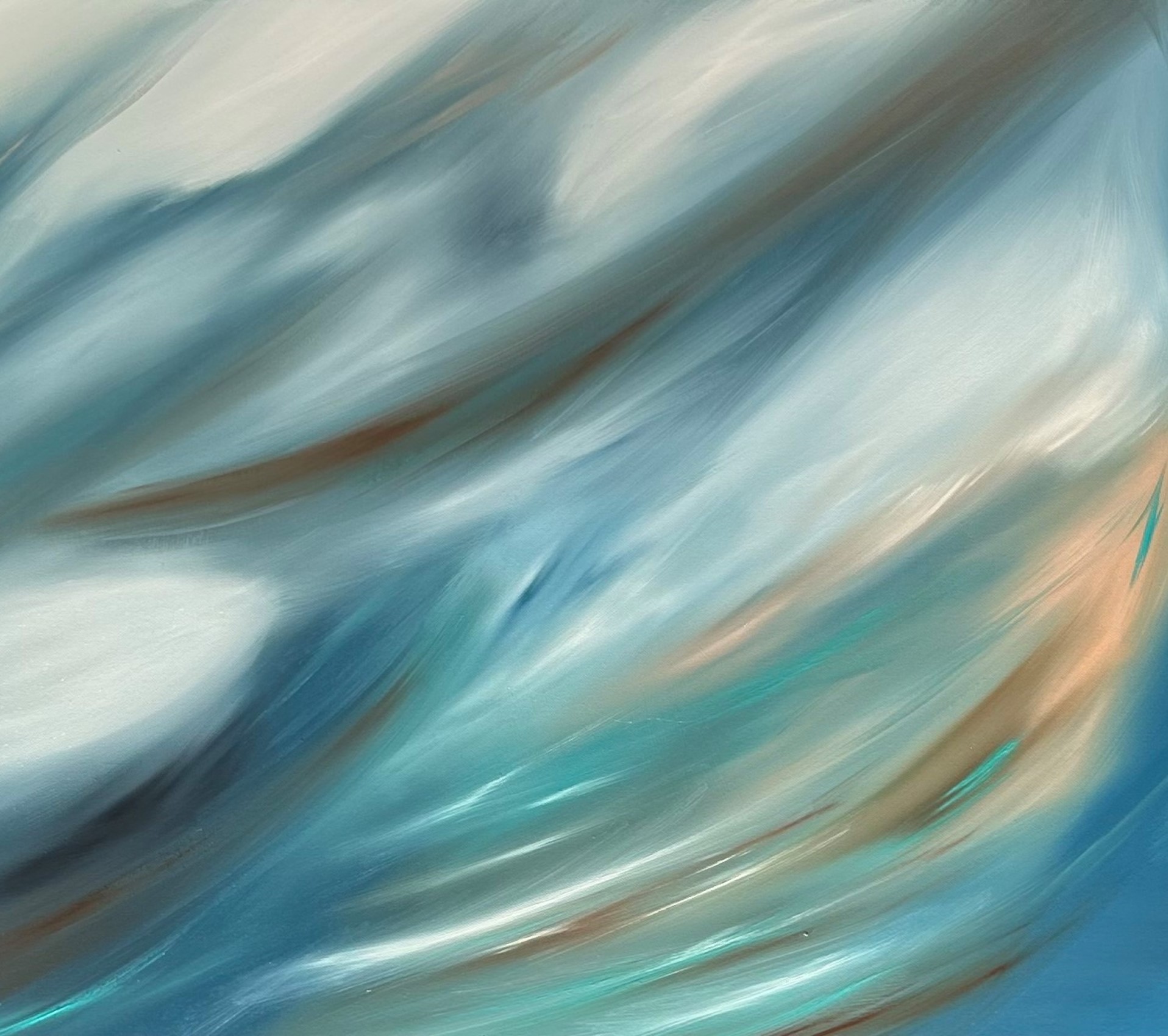 Af Alanah Jarvis Abstract Art Close Up