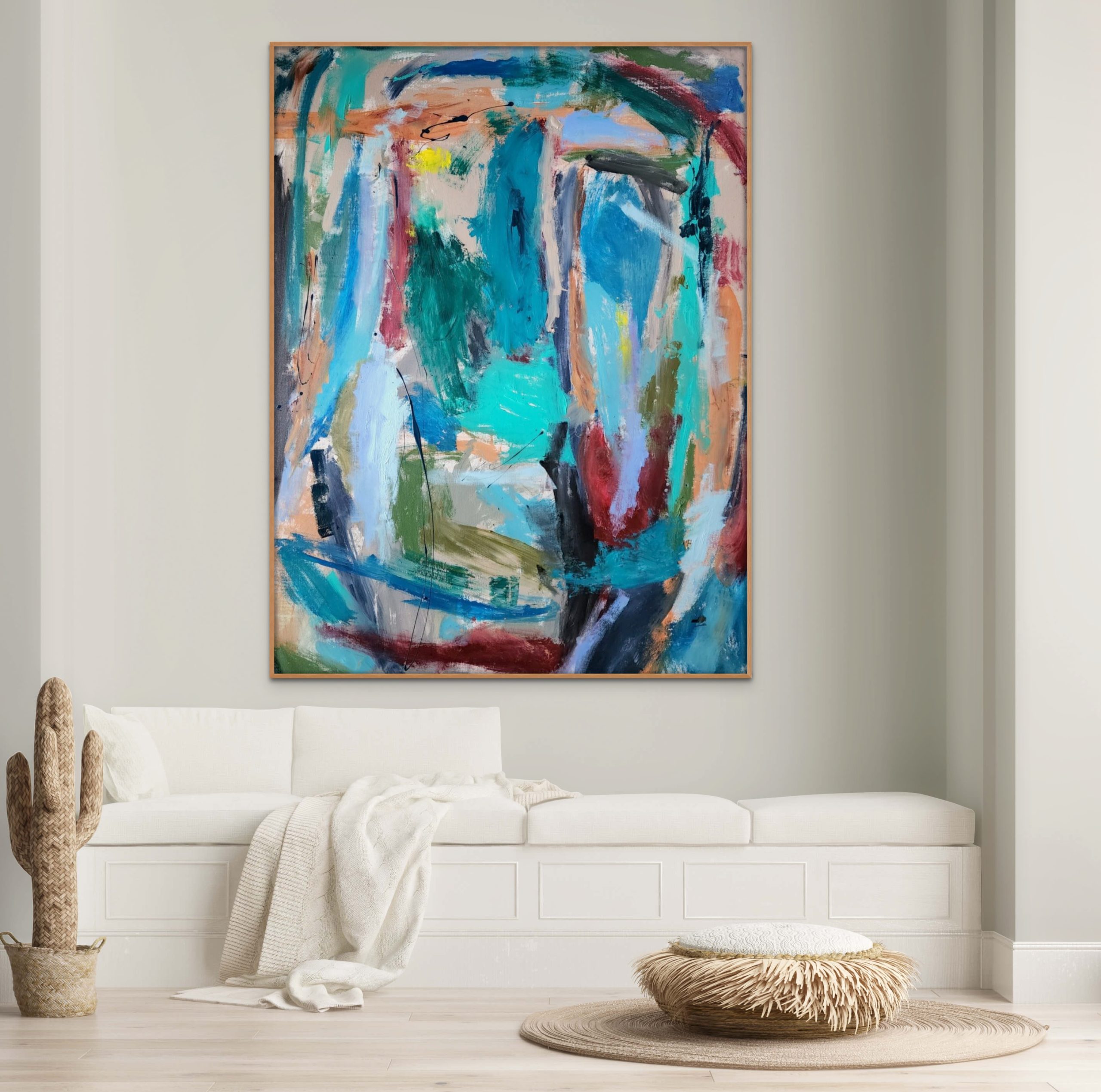 Alina Zorkina Abstract Making The Earth Modern Art