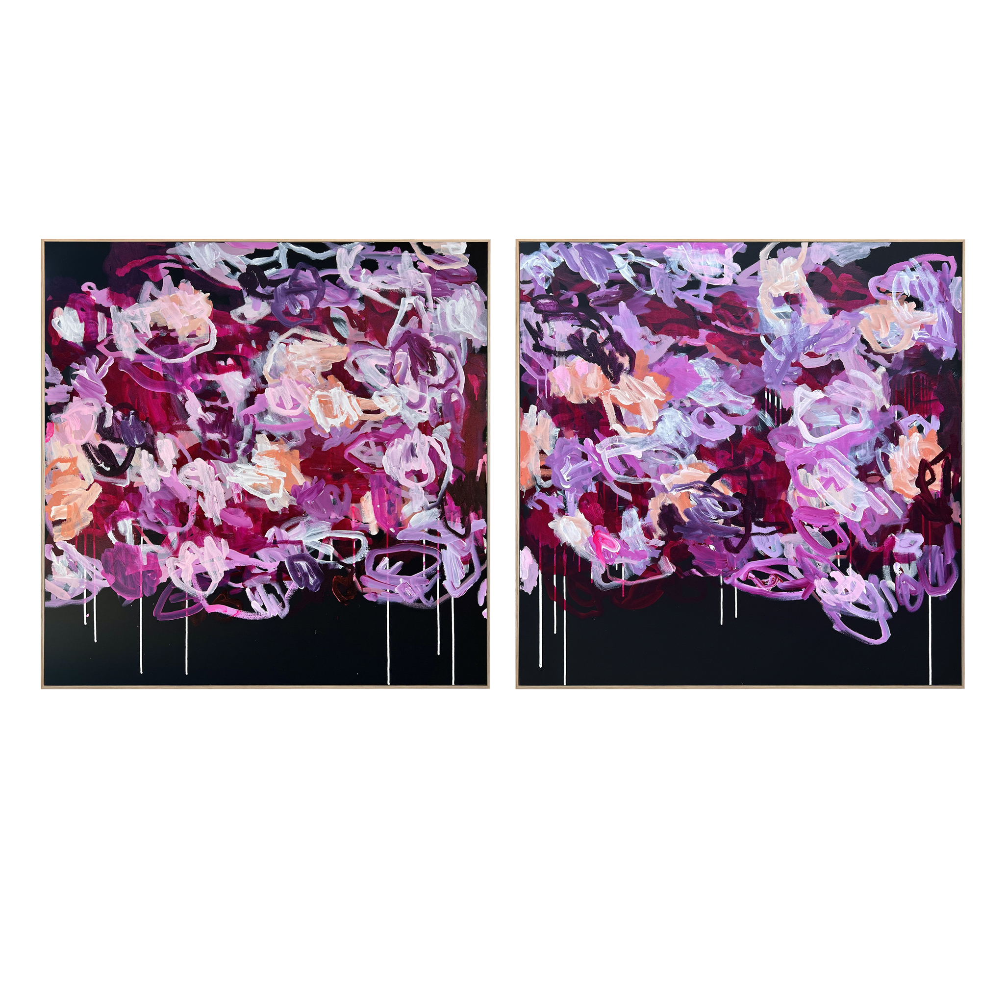 Pink Coral Rebecca Koerting Australian Contemporary Abstract