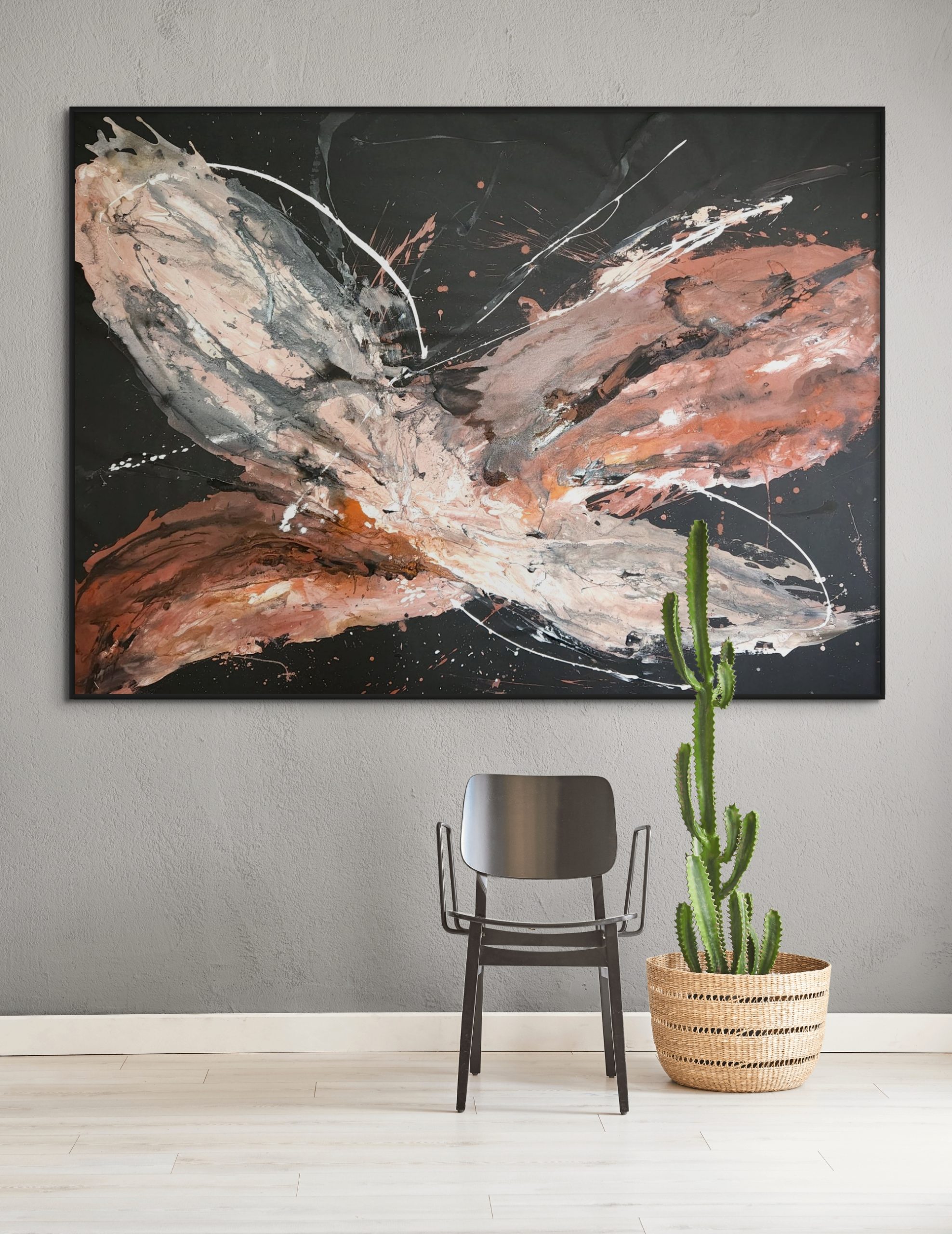 Alina Zorkina Abstract Art Butterflies Large