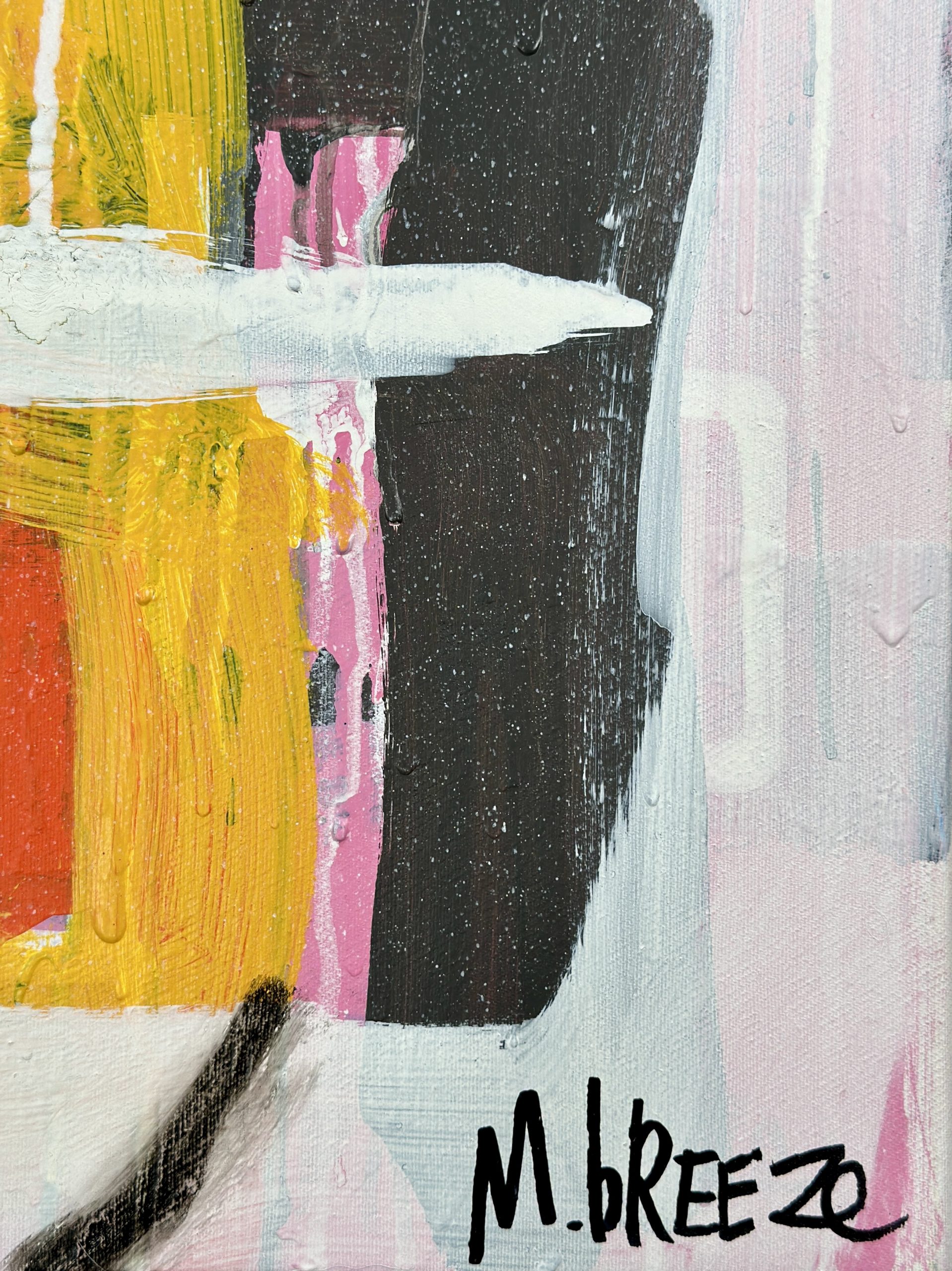 Martin Breeze Scratch Signed