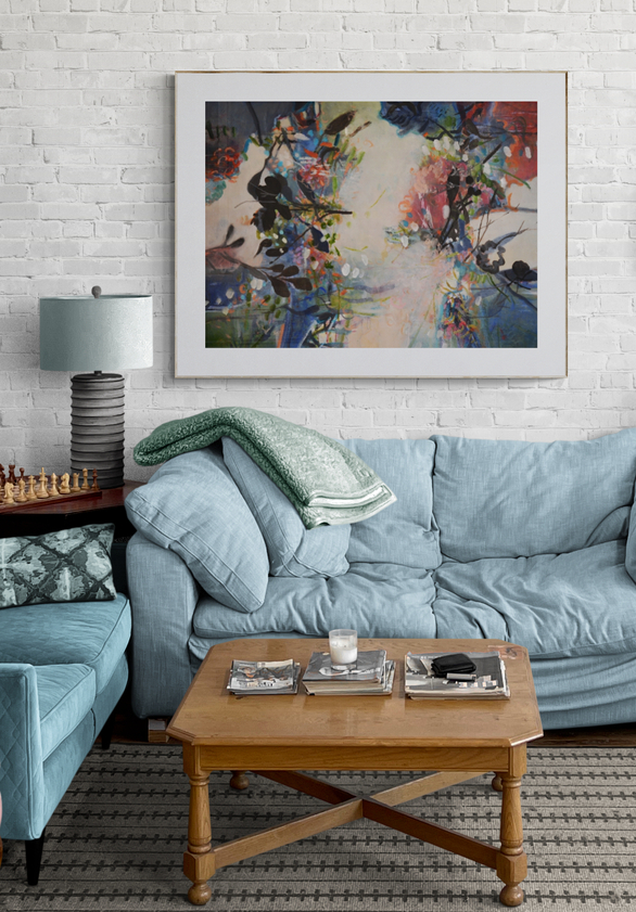 Bright Studio Apartment Living Room