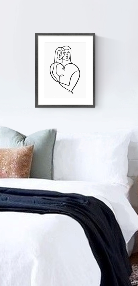 Lovers Heart Bedroom