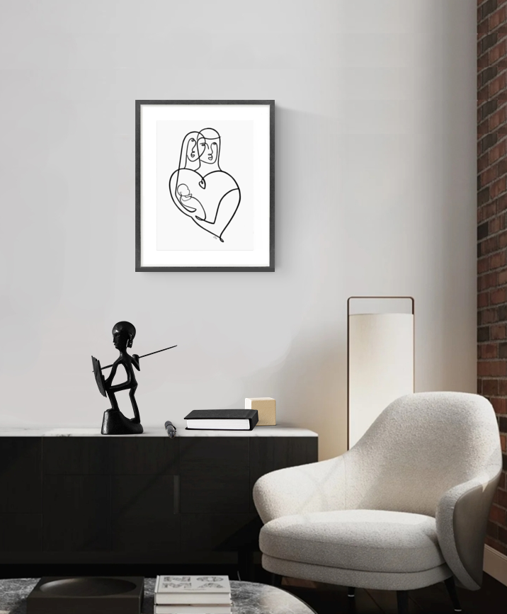 Lovers Child Chair White