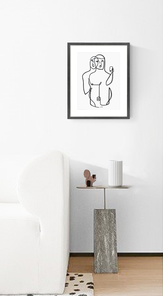 Lovers Selfie V3 Sofa Adge