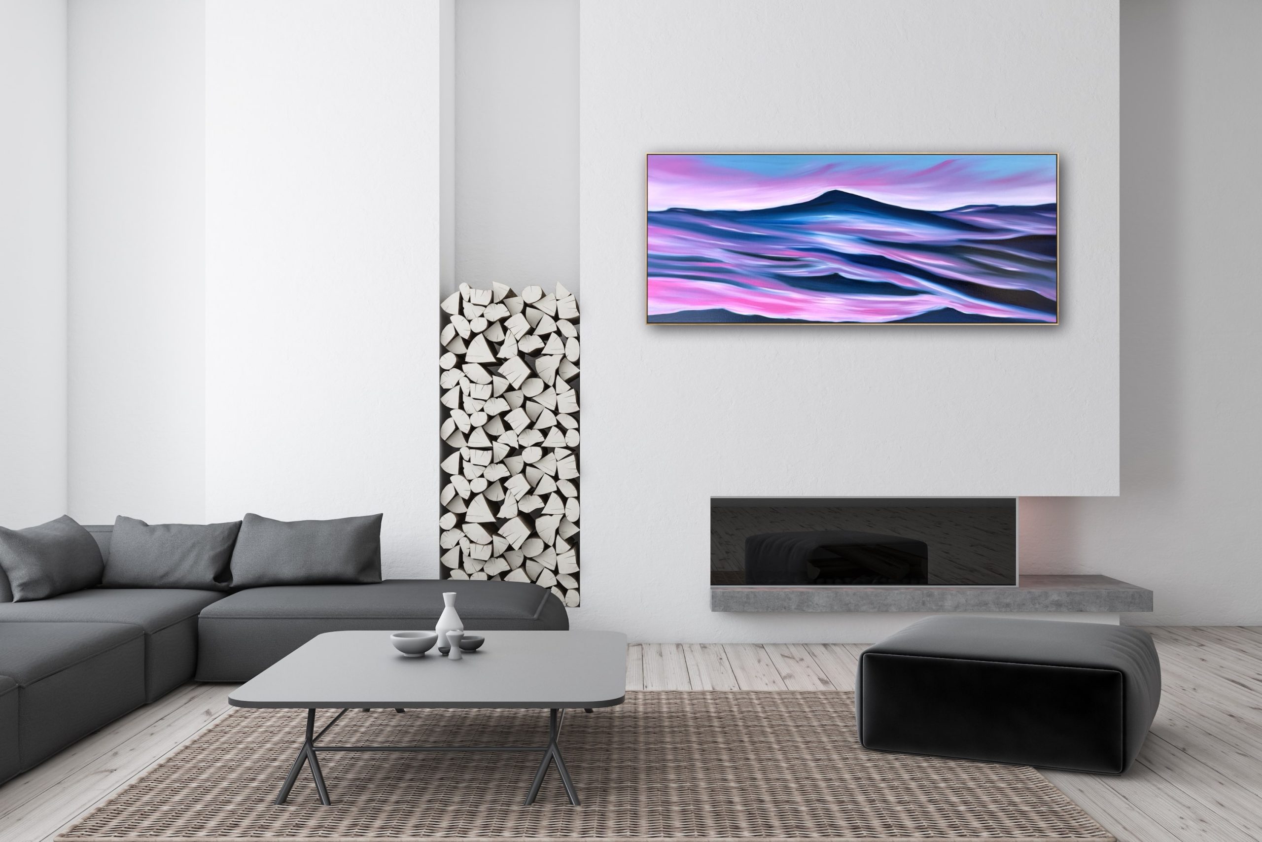 Alanah Jarvis White Interior Ocean Art