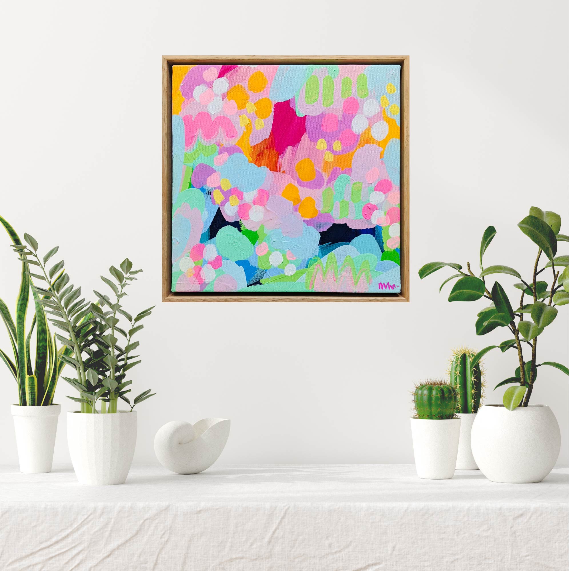 Love Blooms New Framed New