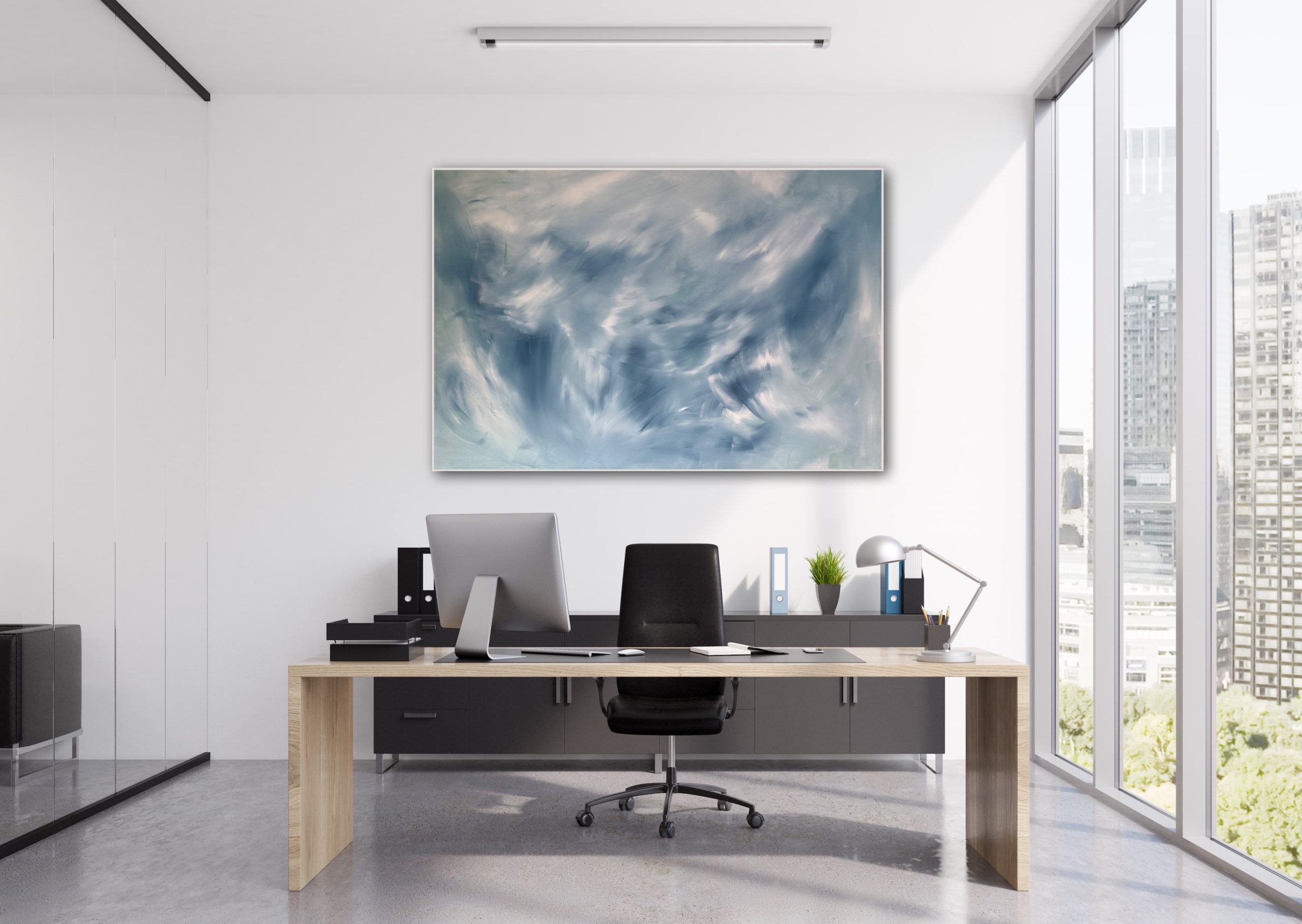 Alanah Jarvis Abstract Art Office Building