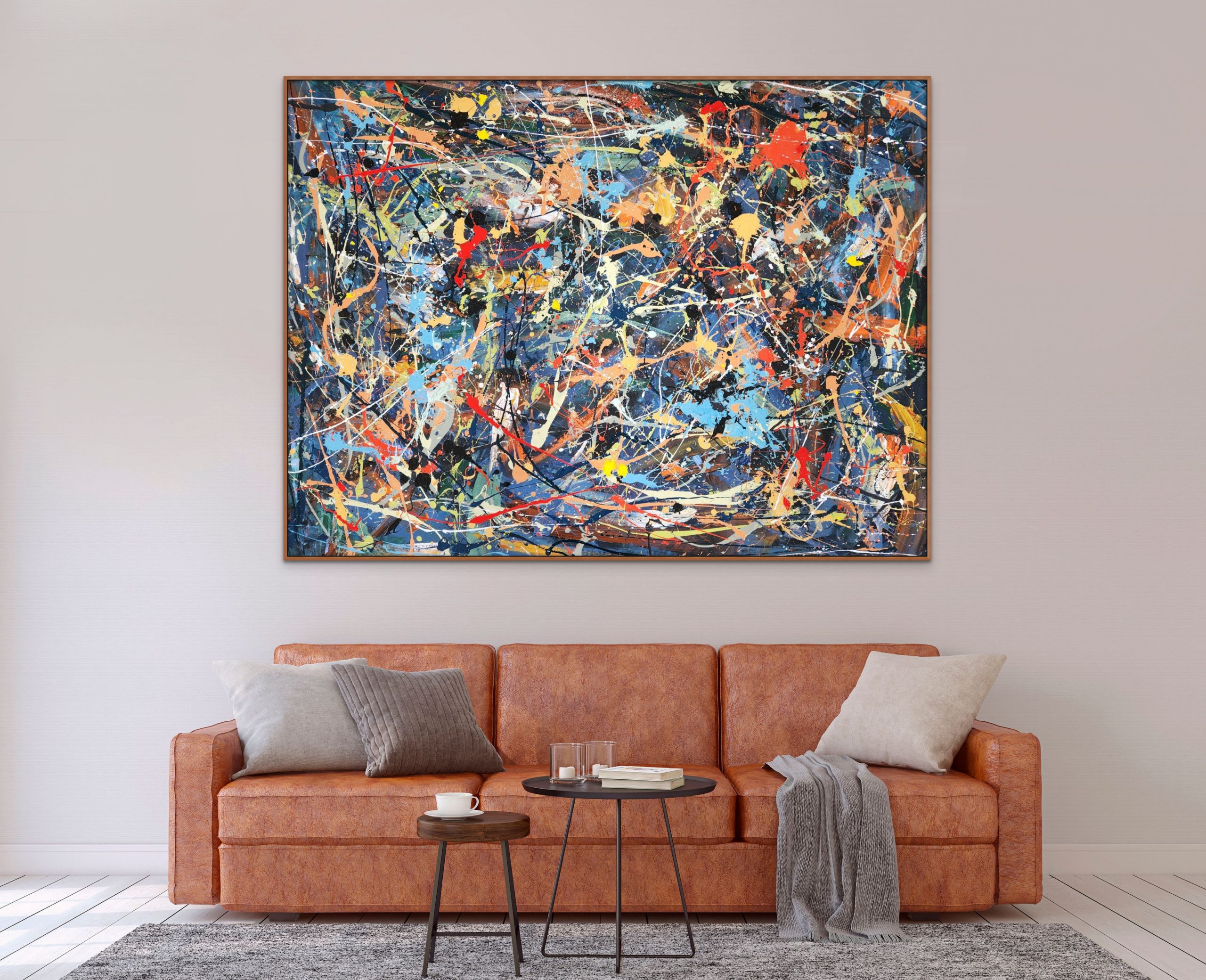 Alina Zorkina Art Order Out Of Chaos Abstract Modern