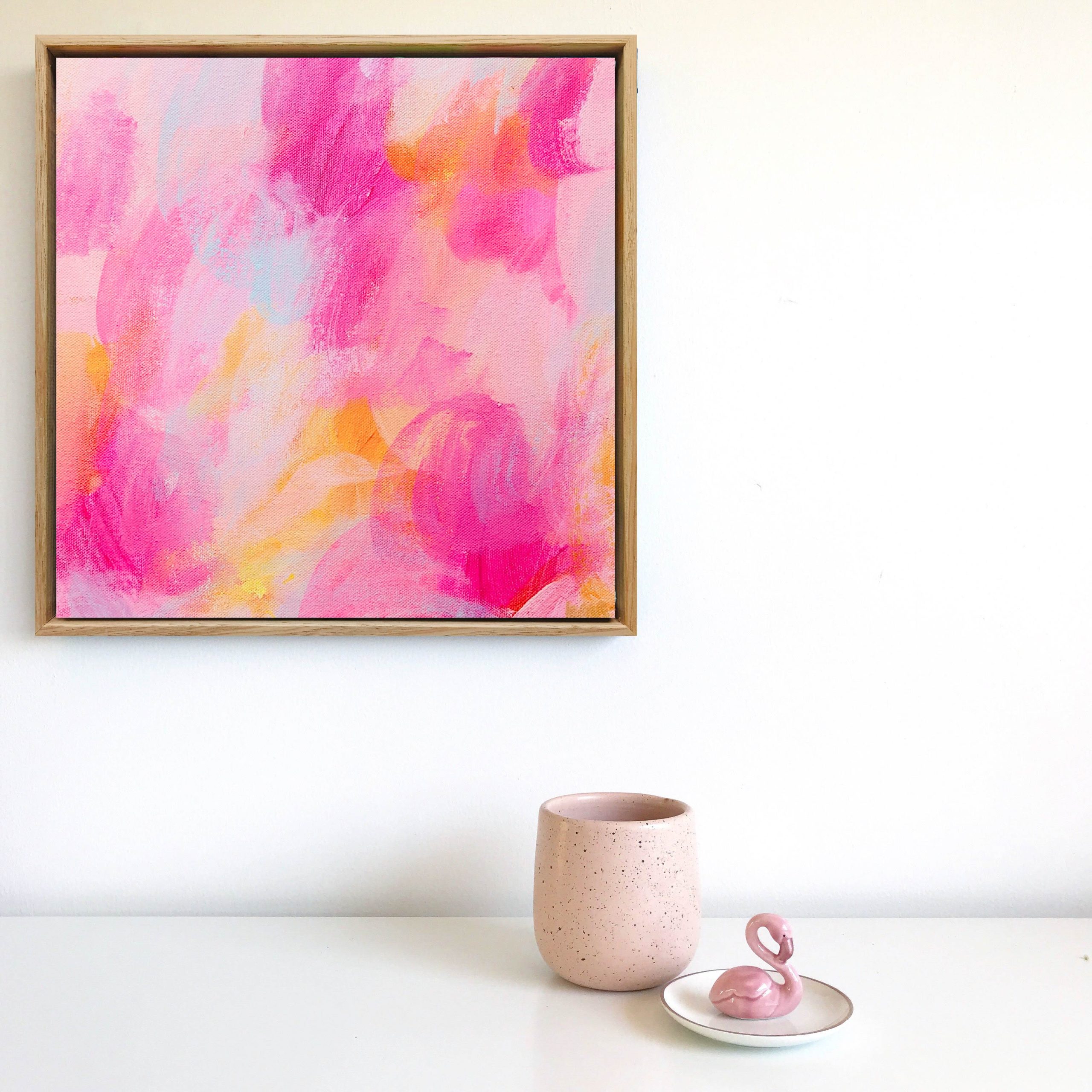 Strawberry Sherbet 2 New Framed