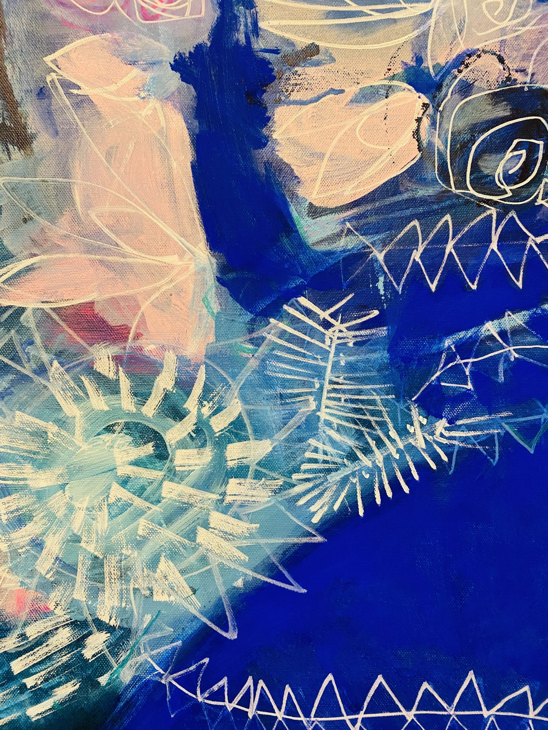 Carita Farrer Spencer Gypsy 123 X 60 Cm Acrylic On Canvas.detail2