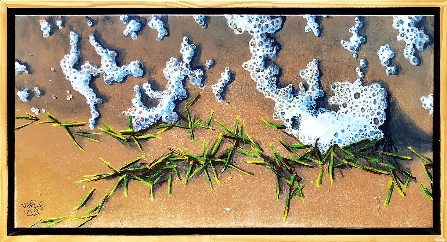 Bribie Shoreline Framed Cropped Lr