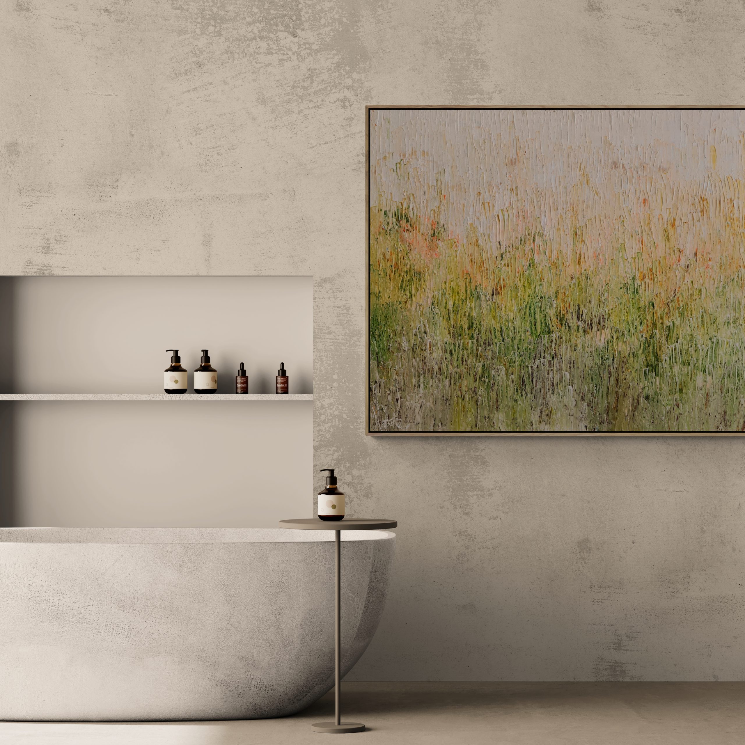 Relaxing Bath With Side Table (3)