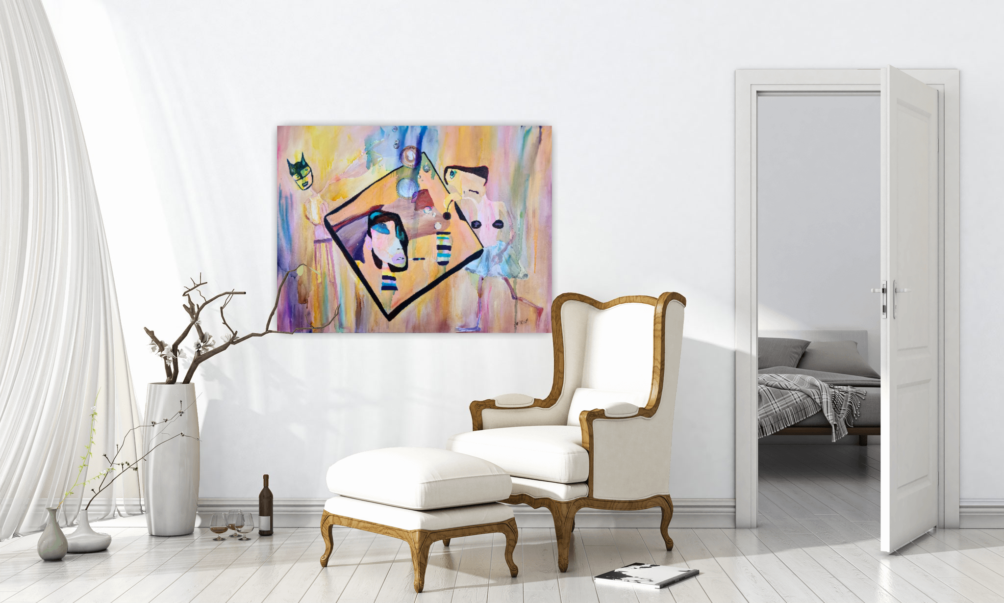 Come On Baby Light My Fire Wall