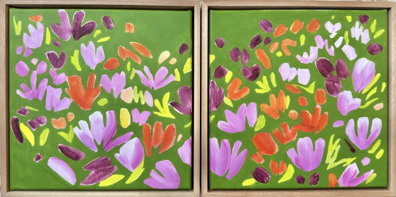 Spring bouquet (Diptych)