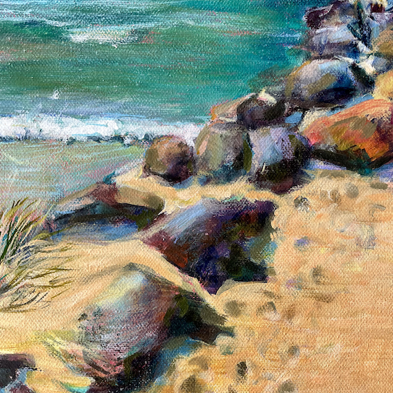 Sea Wall Square Detail