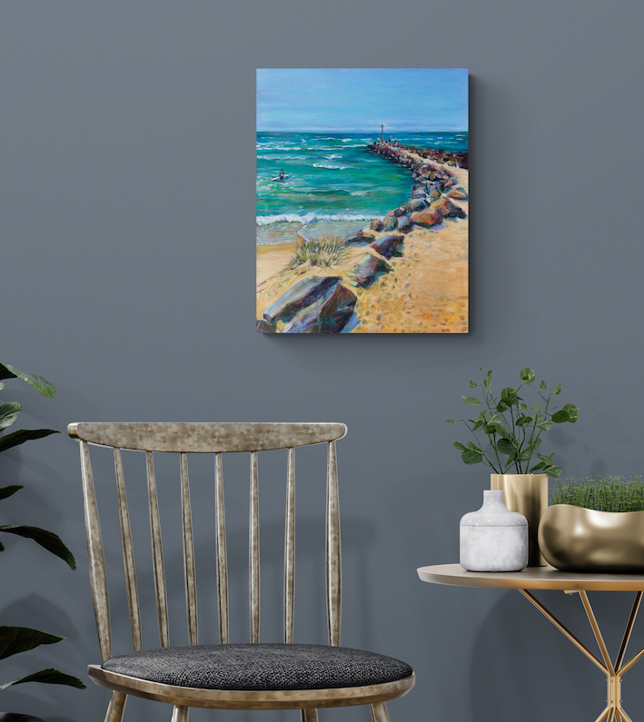 Sea Wall In Situ Square