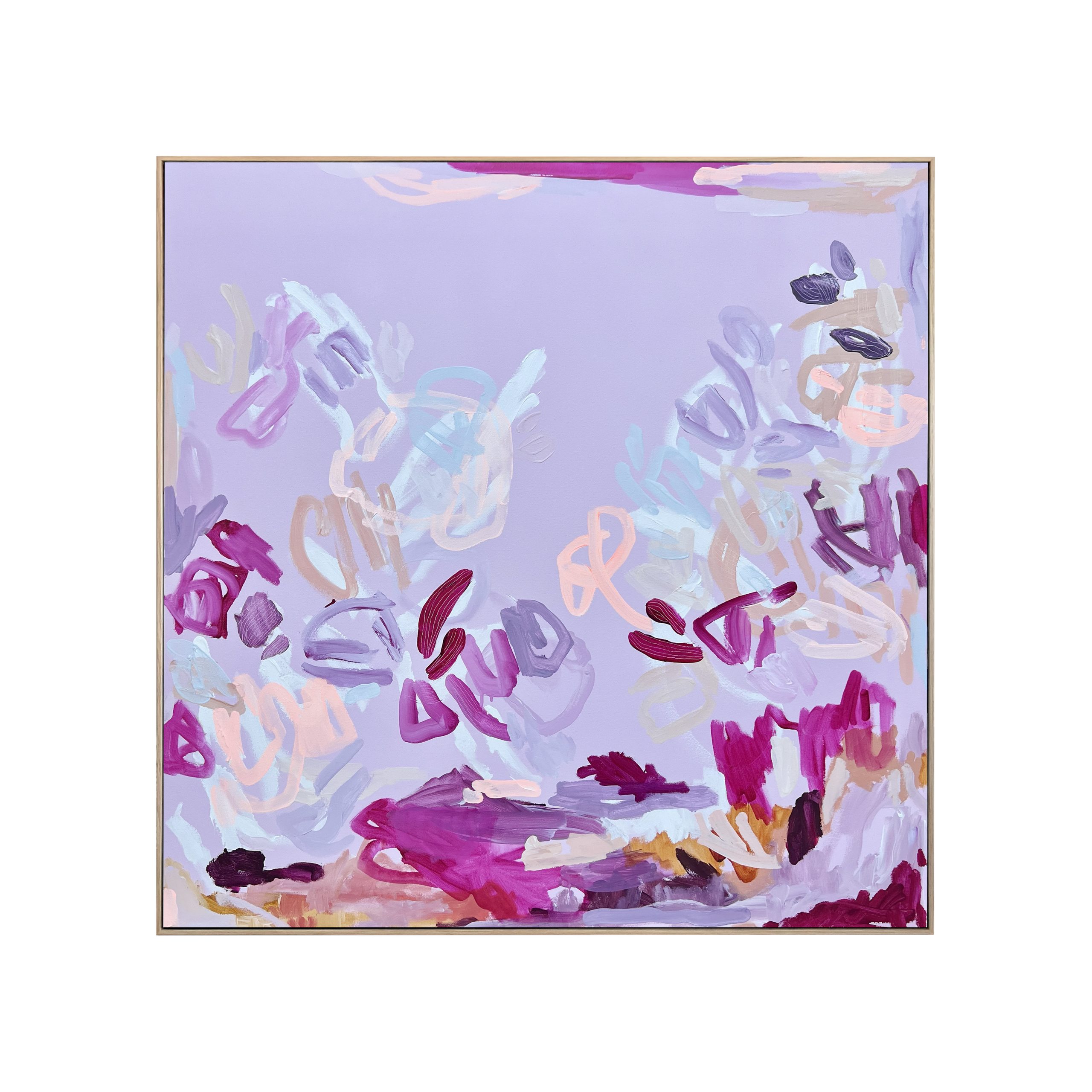 Shorelines Rebecca Koerting Modern Abstract Frame