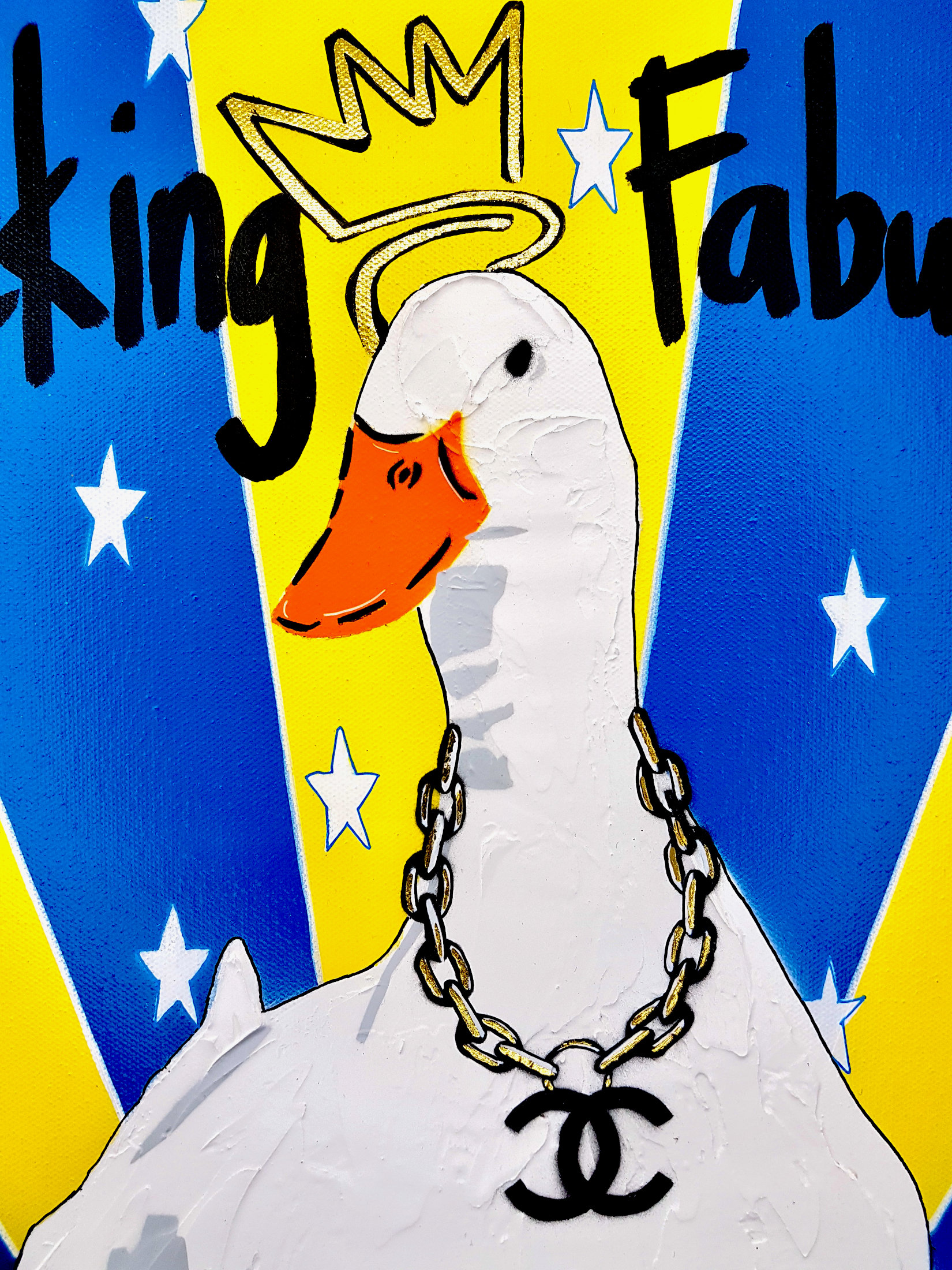 Ducking Fabulous Pop Art Deborah Lang Art Urban Canvas 4