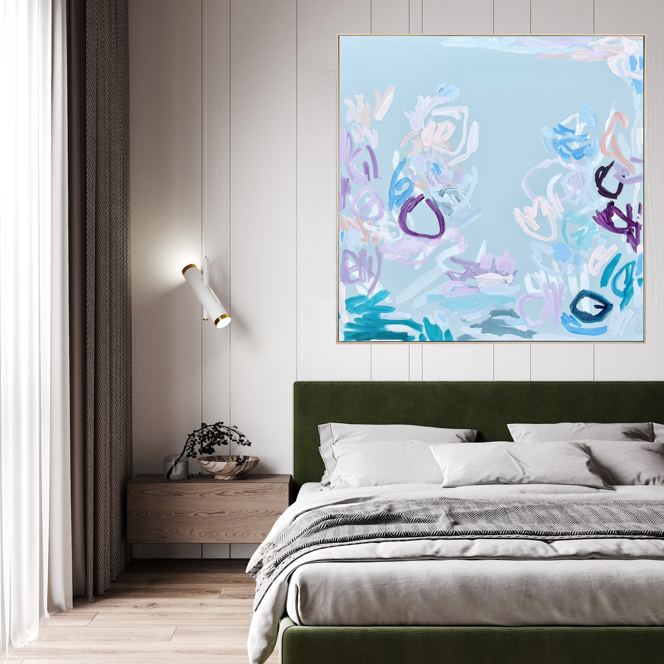 Pink Coral Rebecca Koerting Australian Contemporary Abstract