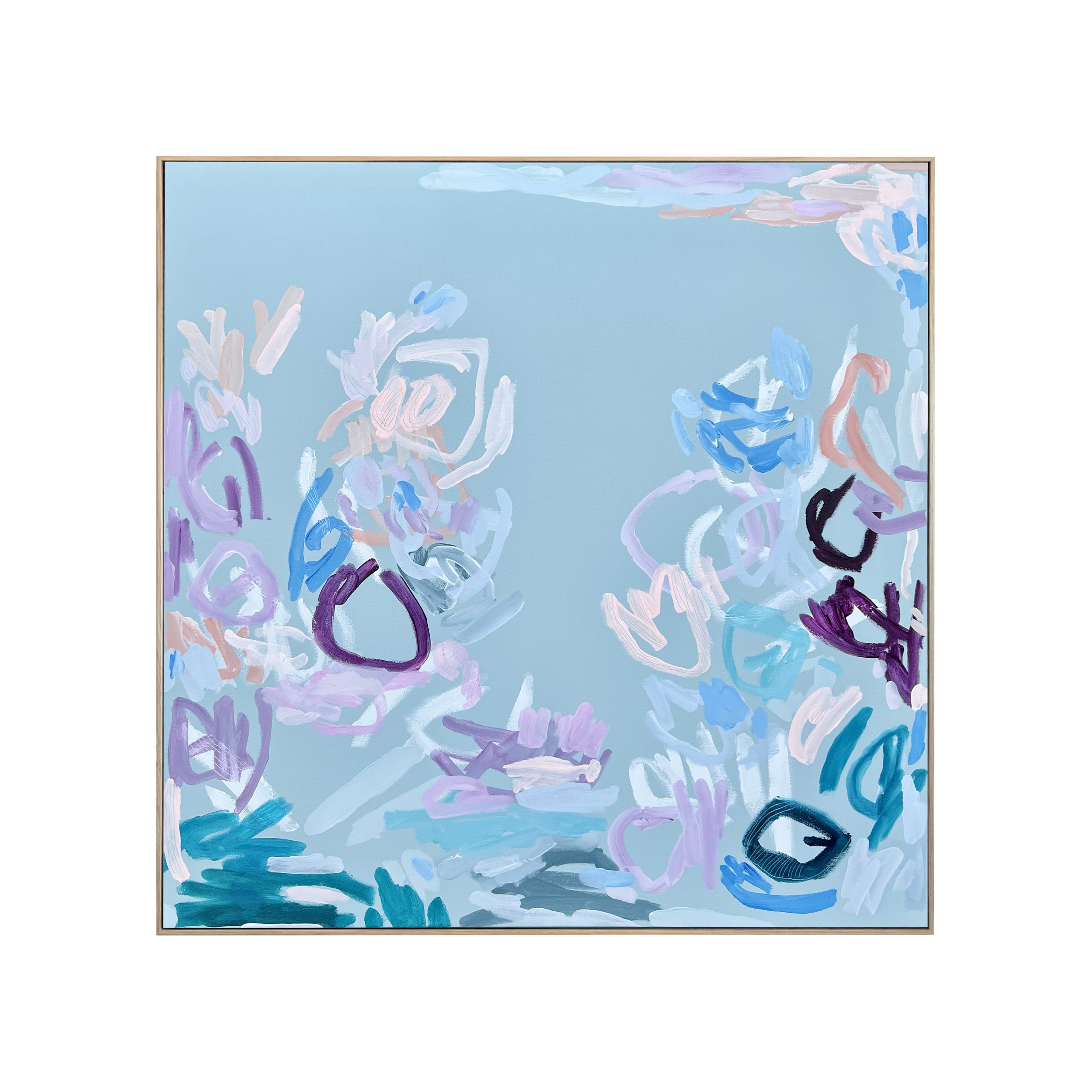 A Moment In Time Rebecca Koerting Modern Abstract Frame