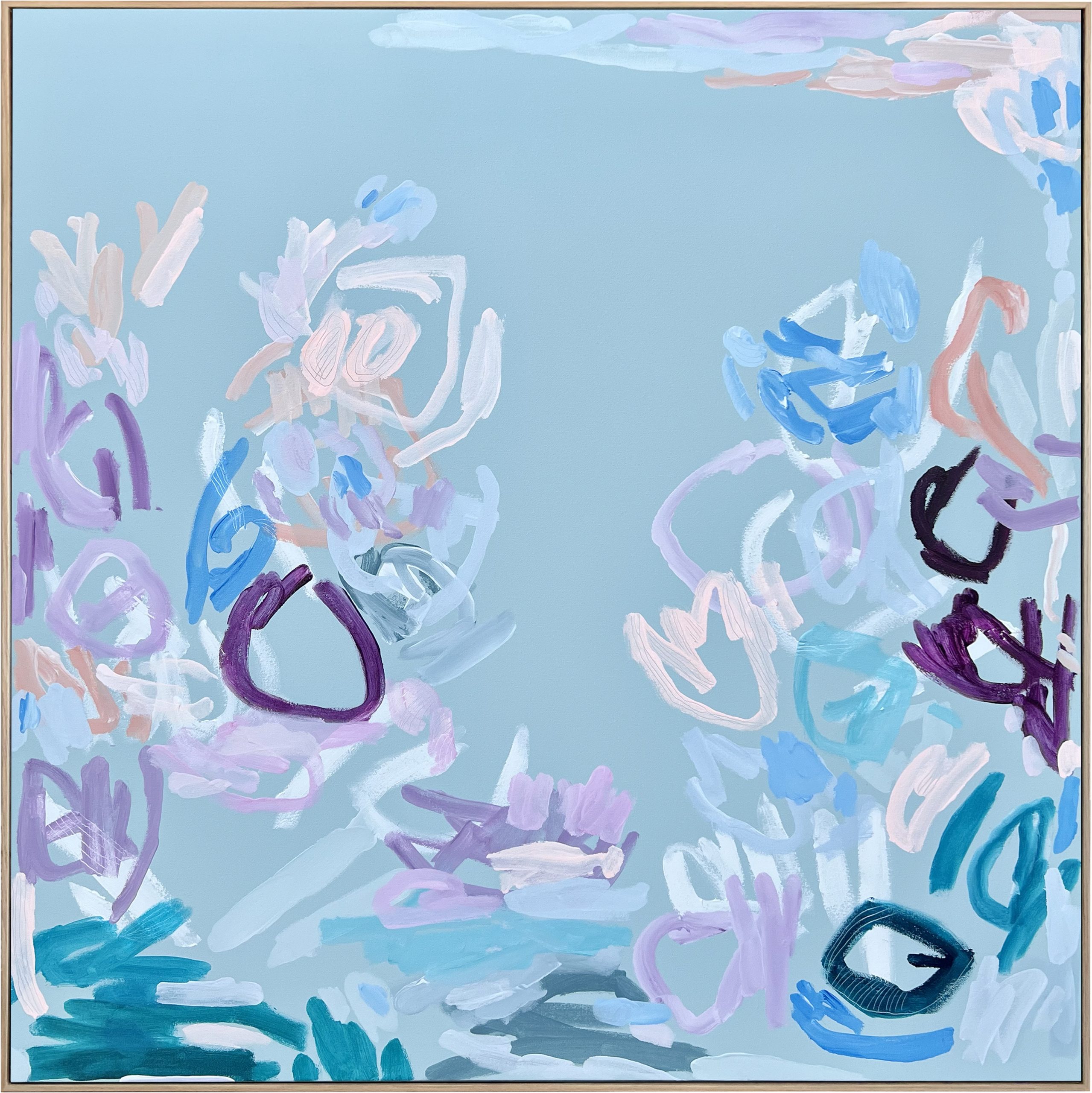 A Moment In Time Rebecca Koerting Modern Abstract Framear