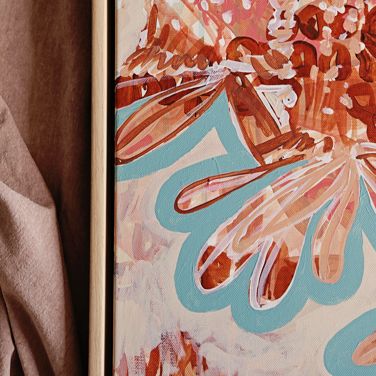 05 Coastal Banksia Form Ii Smith & Brooks Art Abstract Landscape Floral Art Coastal Style Beach Interiors Ready To Hang Australian Art