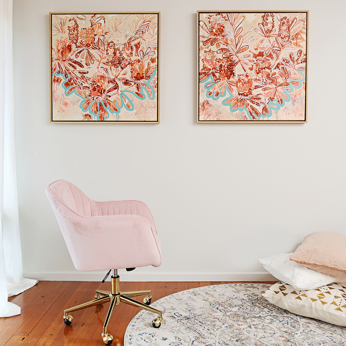 18 Coastal Banksia Form Ii Smith & Brooks Art Abstract Landscape Floral Art Coastal Style Beach Interiors Ready To Hang Australian Art