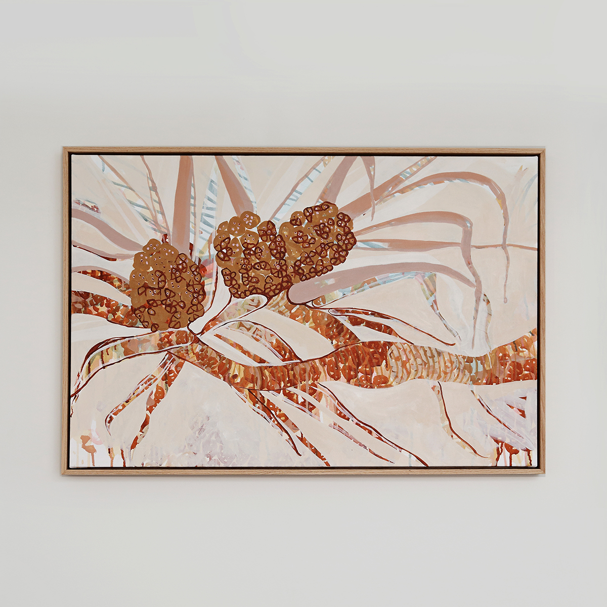 04 Pandanus Moment I Smith & Brooks Art Abstract Landscape Floral Art Coastal Style Beach Interiors Ready To Hang Australian Art