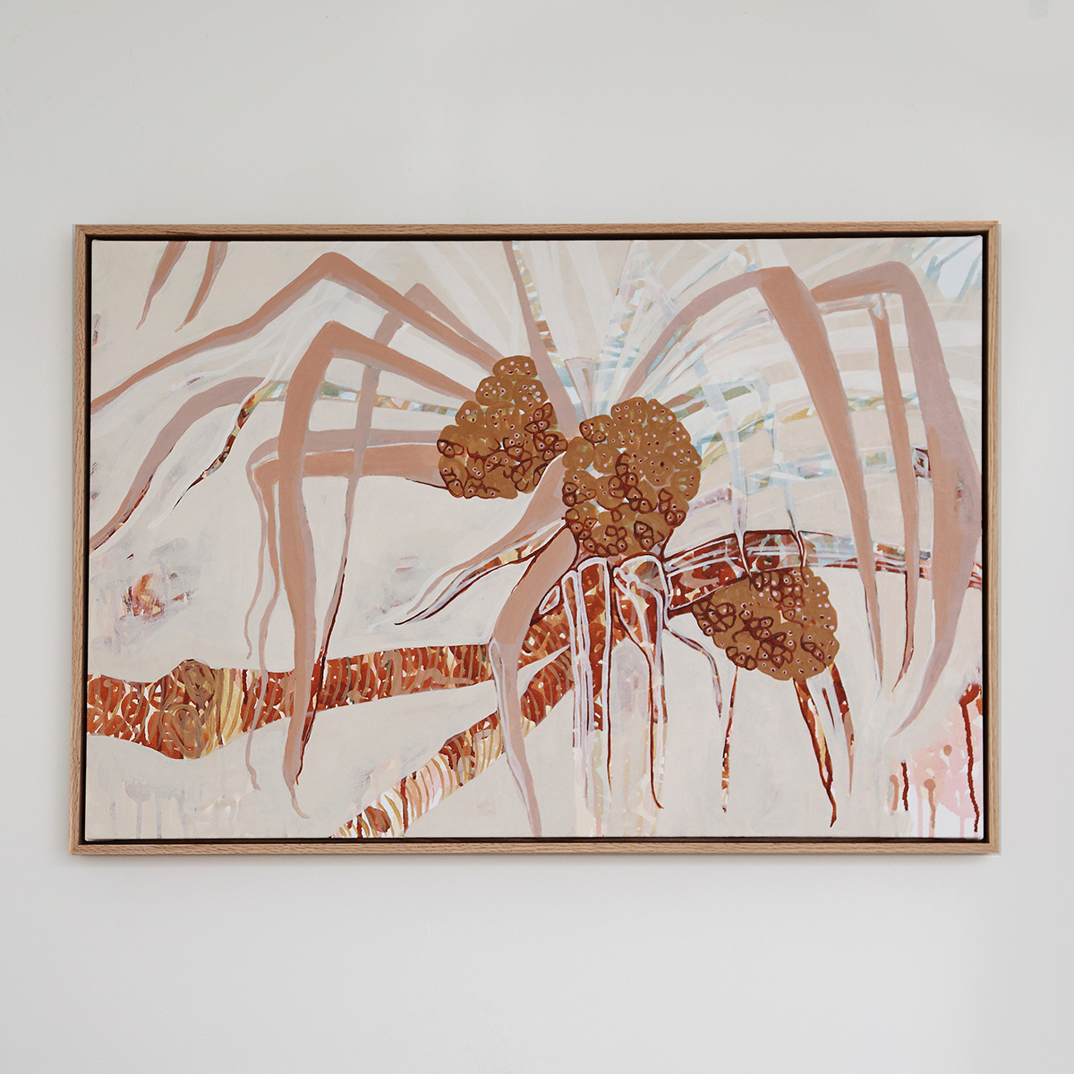 04 Pandanus Moment Ii Smith & Brooks Art Abstract Landscape Floral Art Coastal Style Beach Interiors Ready To Hang Australian Art