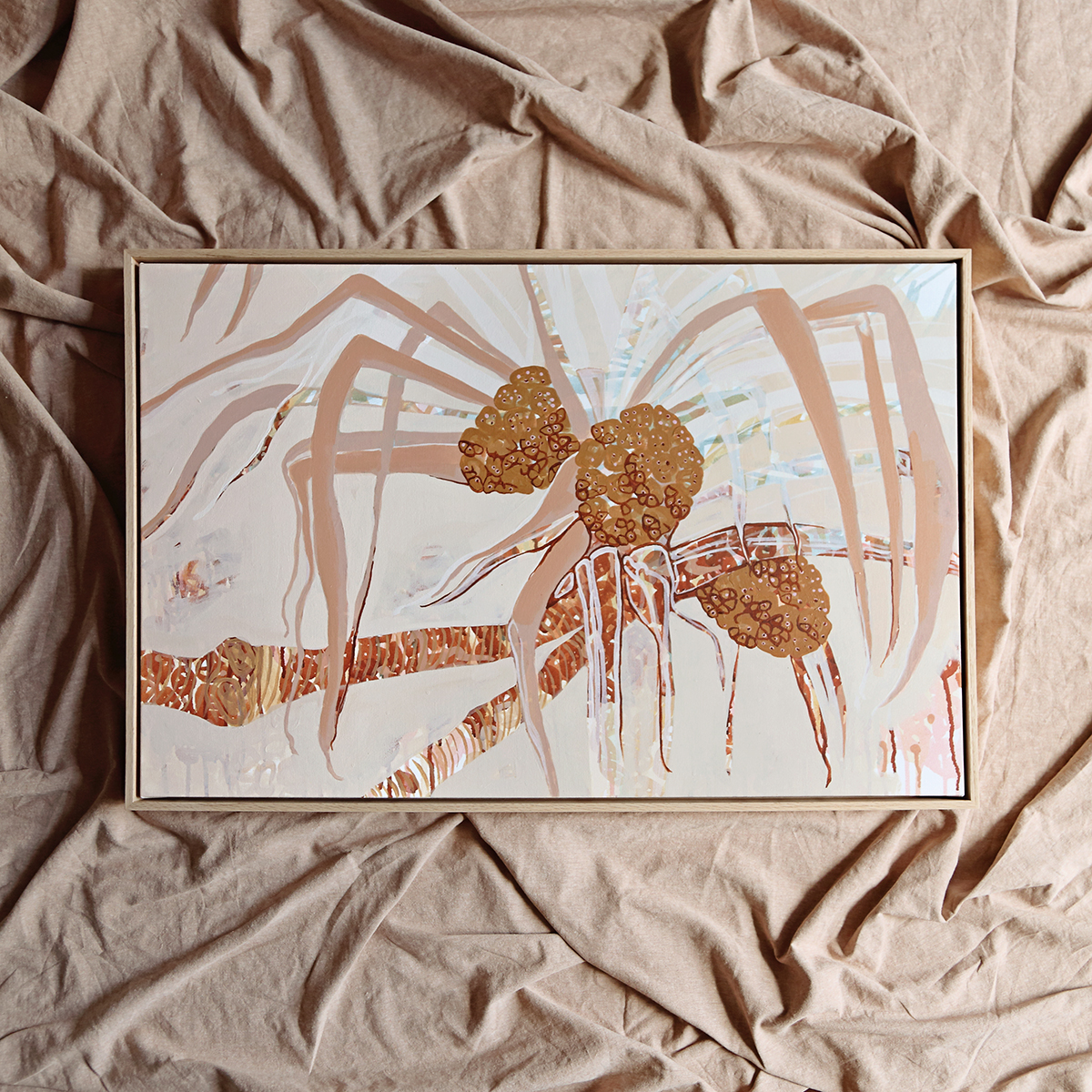 08 Pandanus Moment Ii Smith & Brooks Art Abstract Landscape Floral Art Coastal Style Beach Interiors Ready To Hang Australian Art