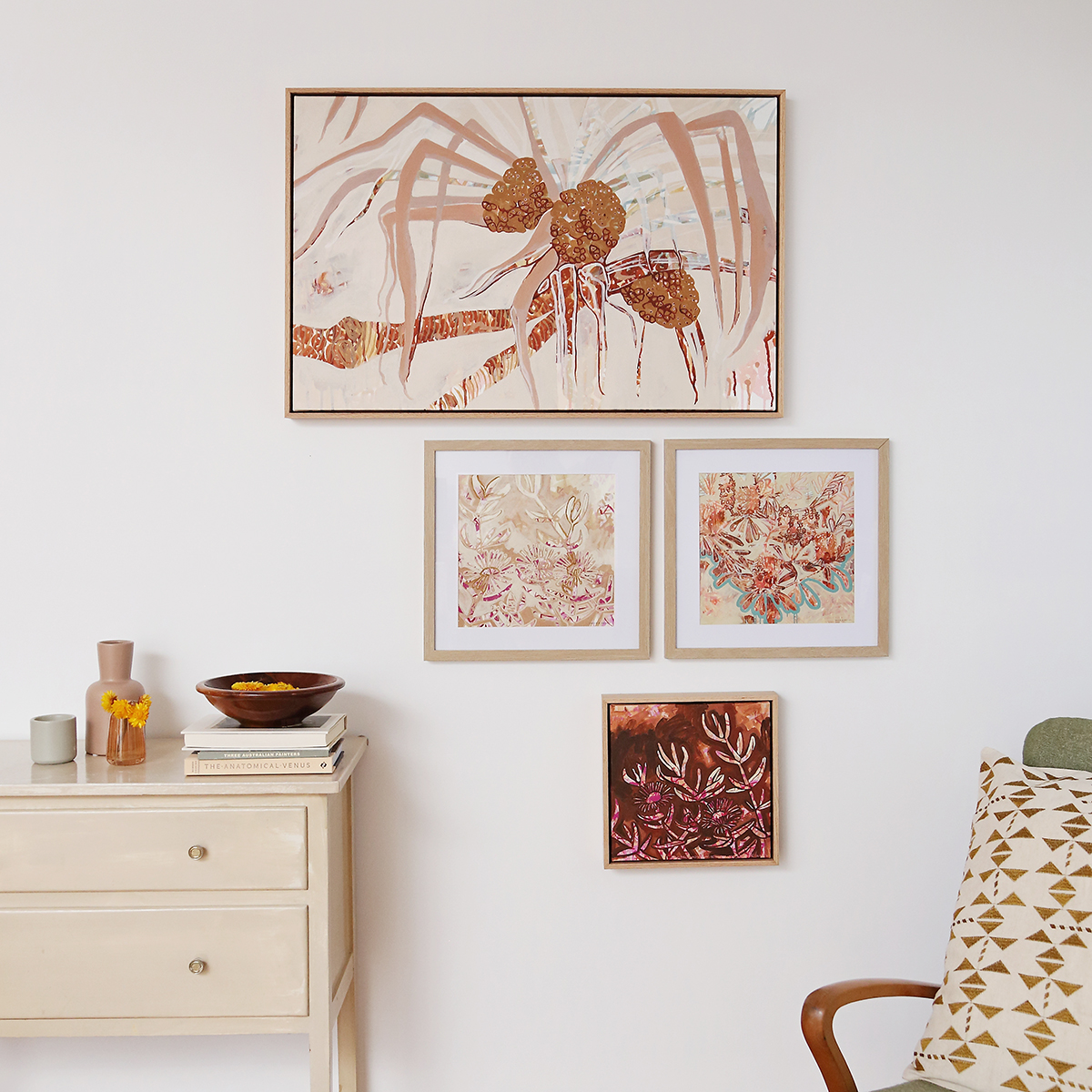 11 Pandanus Moment Ii Smith & Brooks Art Abstract Landscape Floral Art Coastal Style Beach Interiors Ready To Hang Australian Art