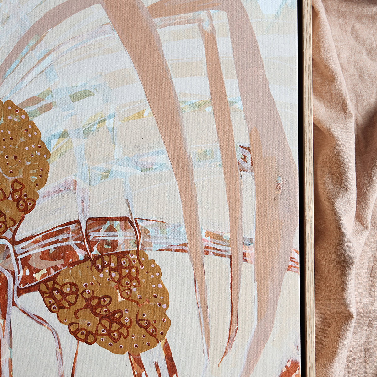 14 Pandanus Moment Ii Smith & Brooks Art Abstract Landscape Floral Art Coastal Style Beach Interiors Ready To Hang Australian Art