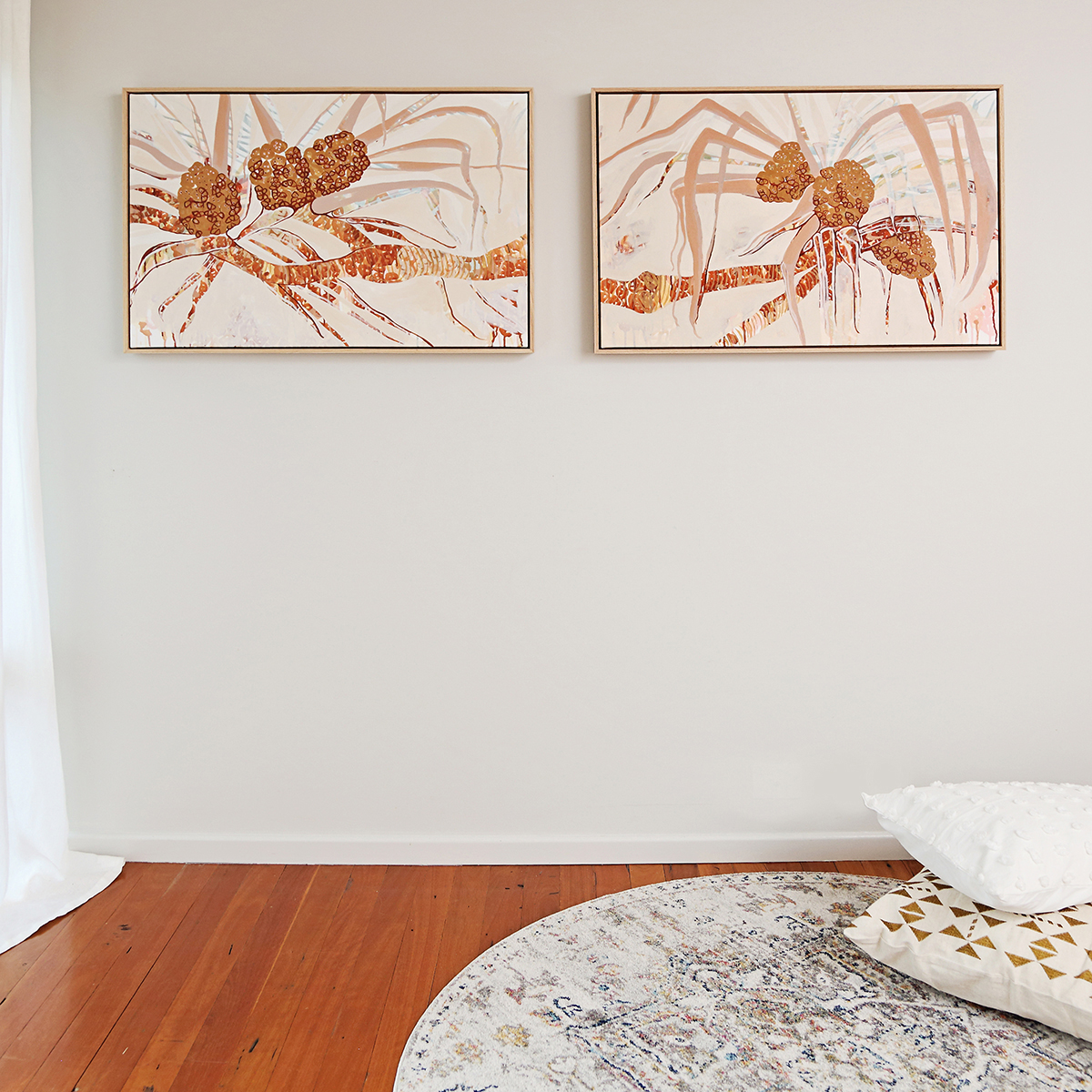 20 Pandanus Moment I Pandanus Moment Ii Smith & Brooks Art Abstract Landscape Floral Art Coastal Style Beach Interiors Ready To Hang Australian Art