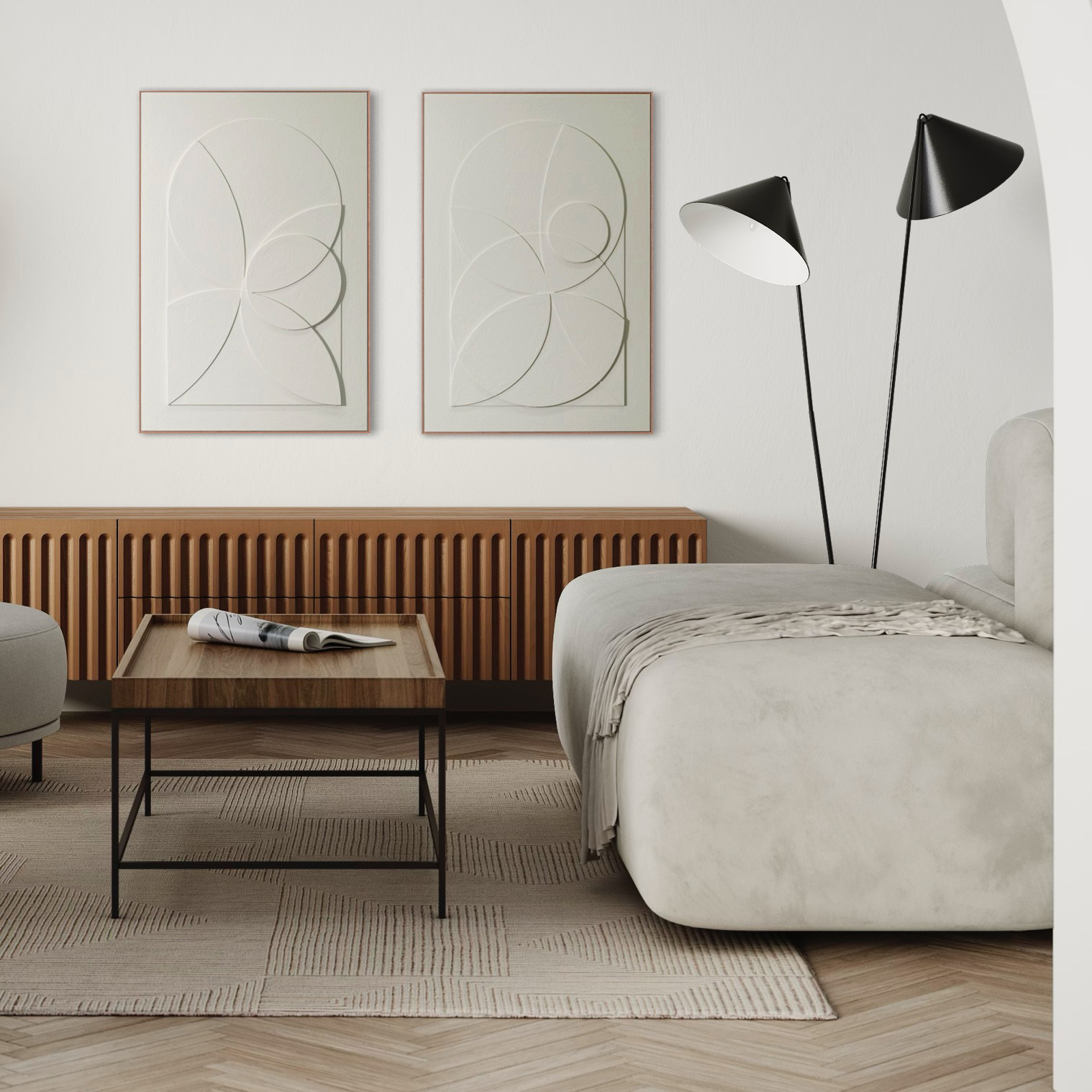 Unfold And Blossom Sureen Gouws Wall Relief Sculpture Art 3