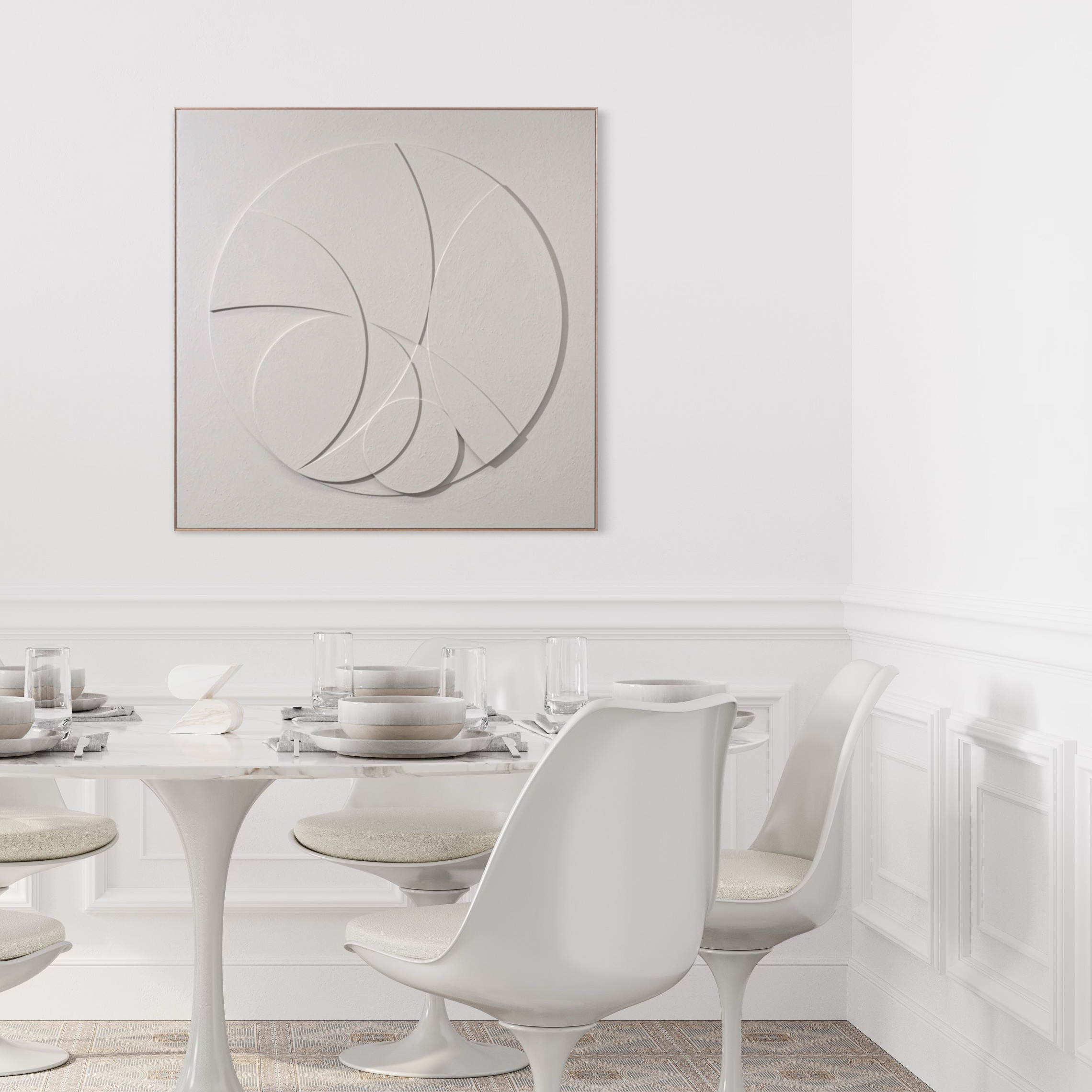 Full Moon Sureen Gouws Art Wall Sculpture