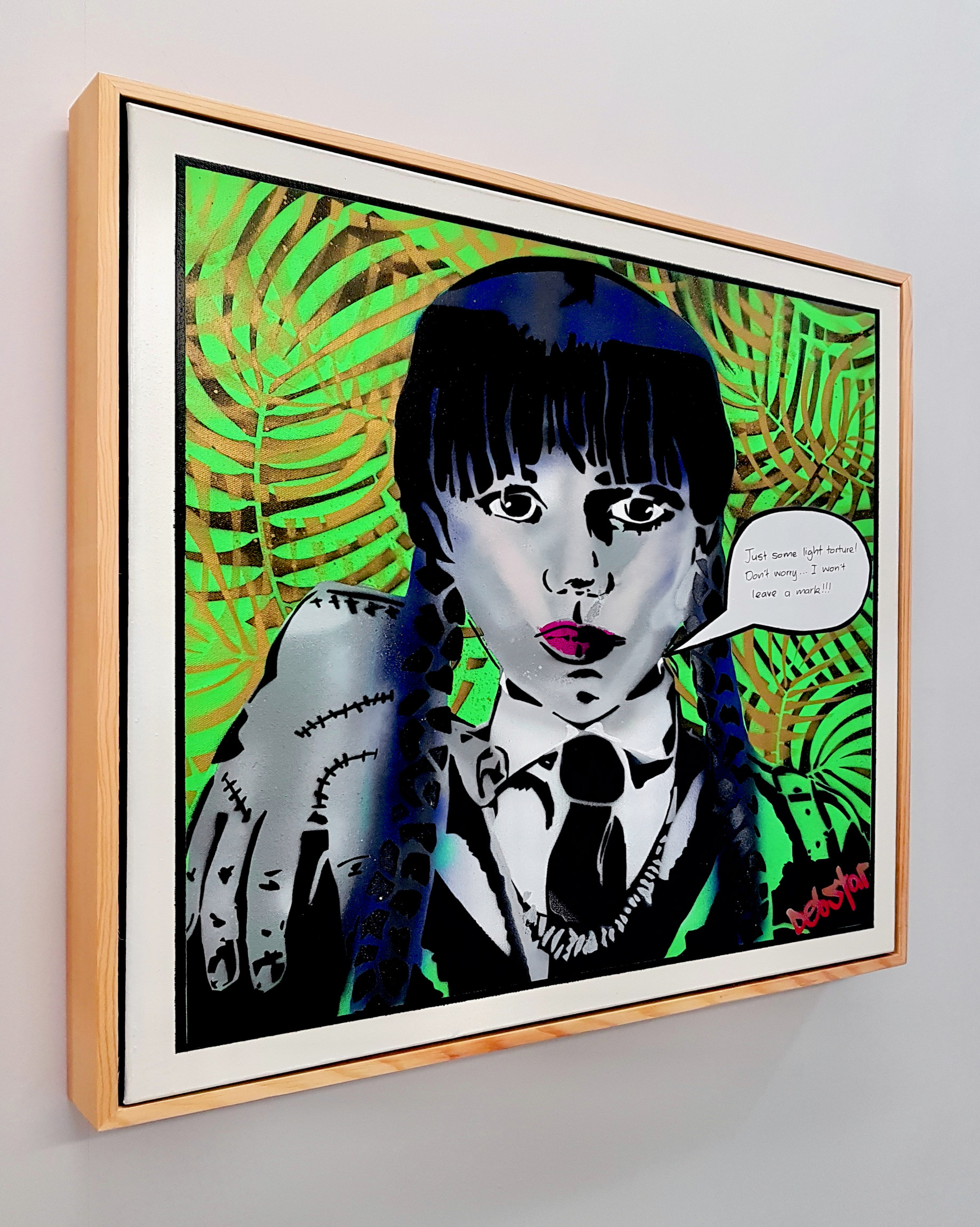 Wednesday Addama Family Pop Art Songbird Designz Deborah Lang Urban Art Canvas 3