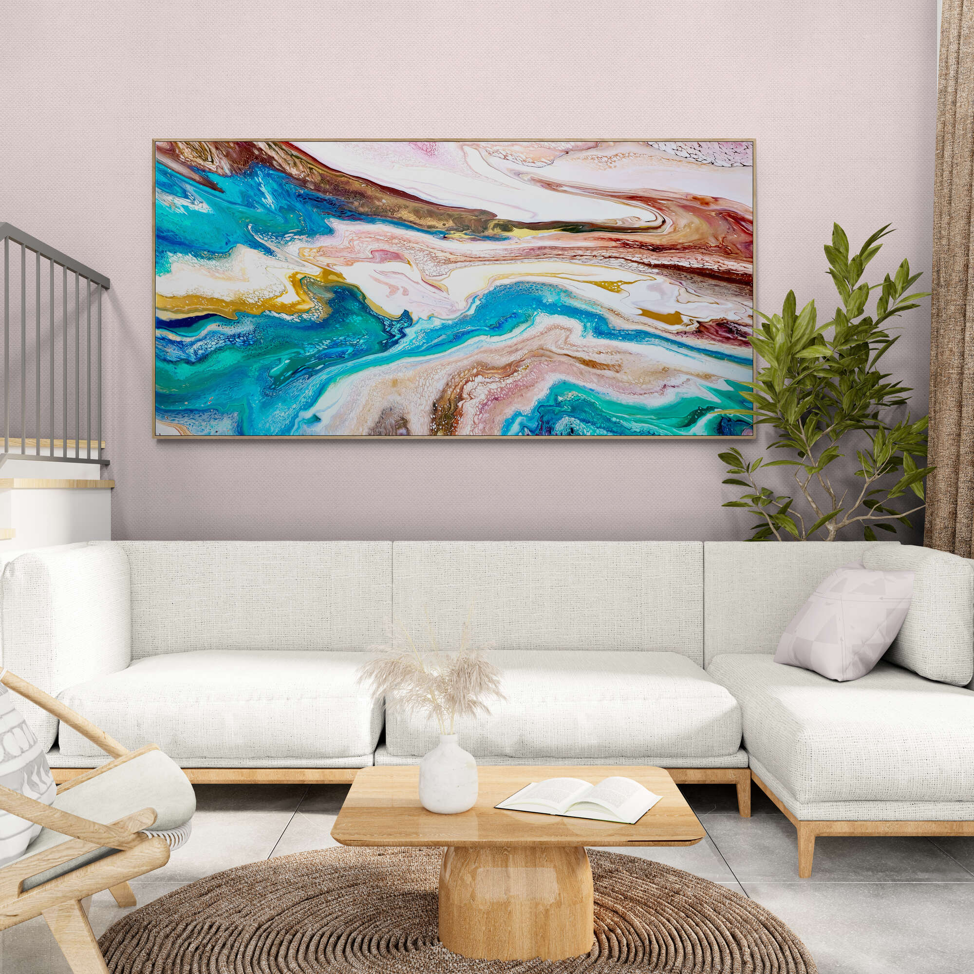 Majestic Earth Living Room