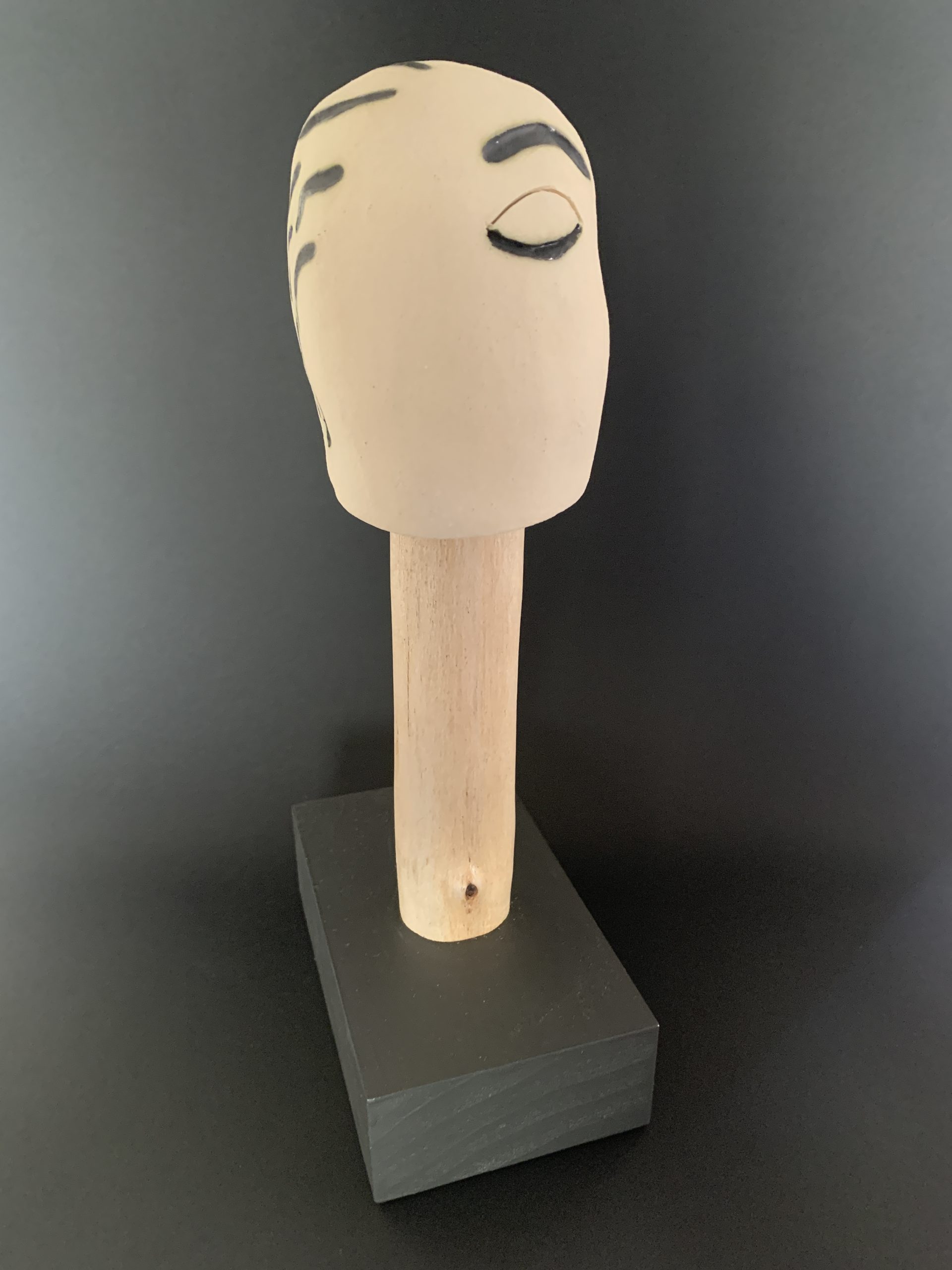 Kim Rees The Silent Watcher 1 On Black 6