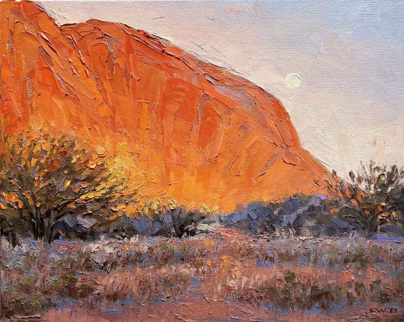 Uluru sunset