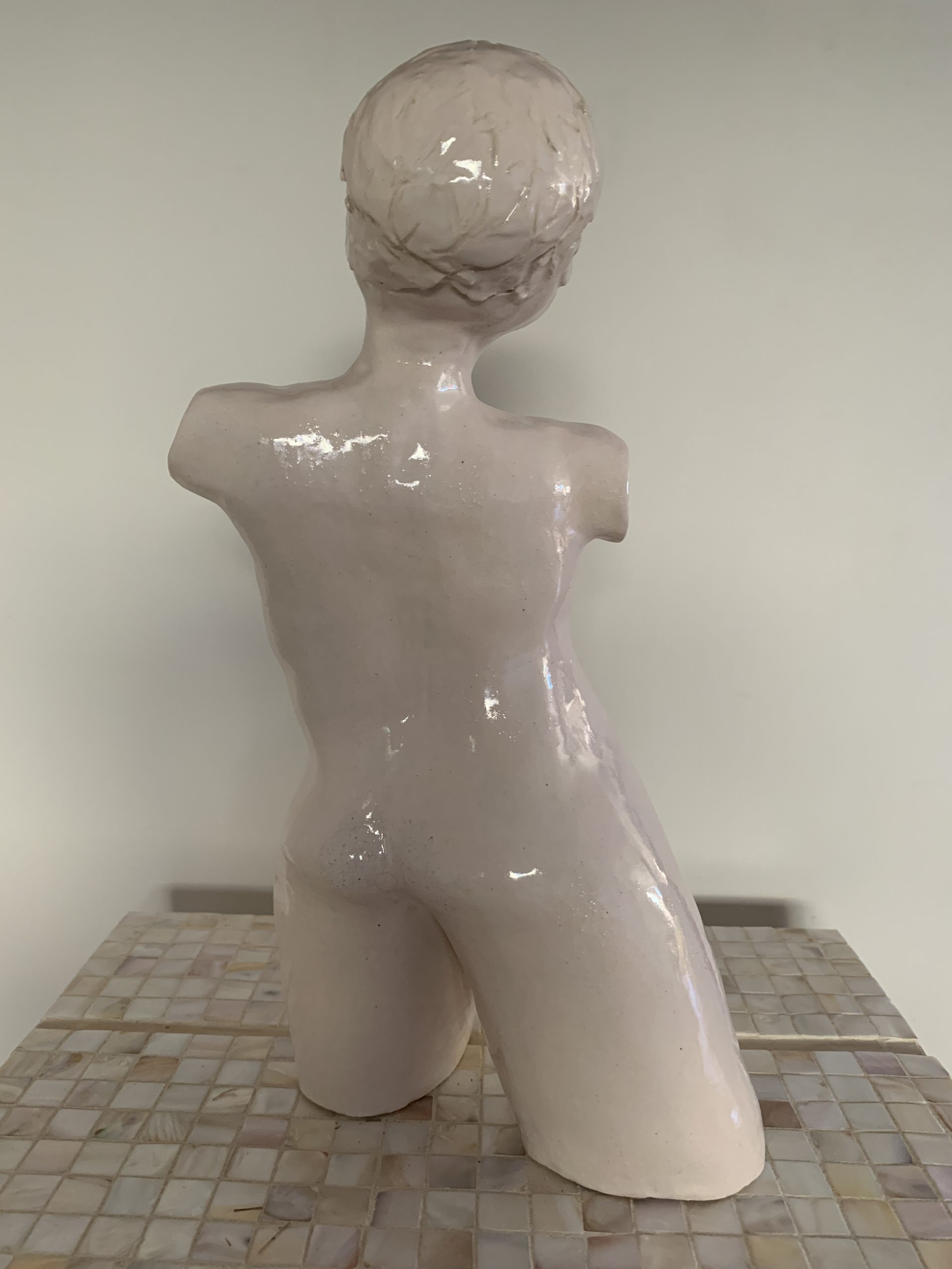 Kim Rees Ambivalent On Tile Rear