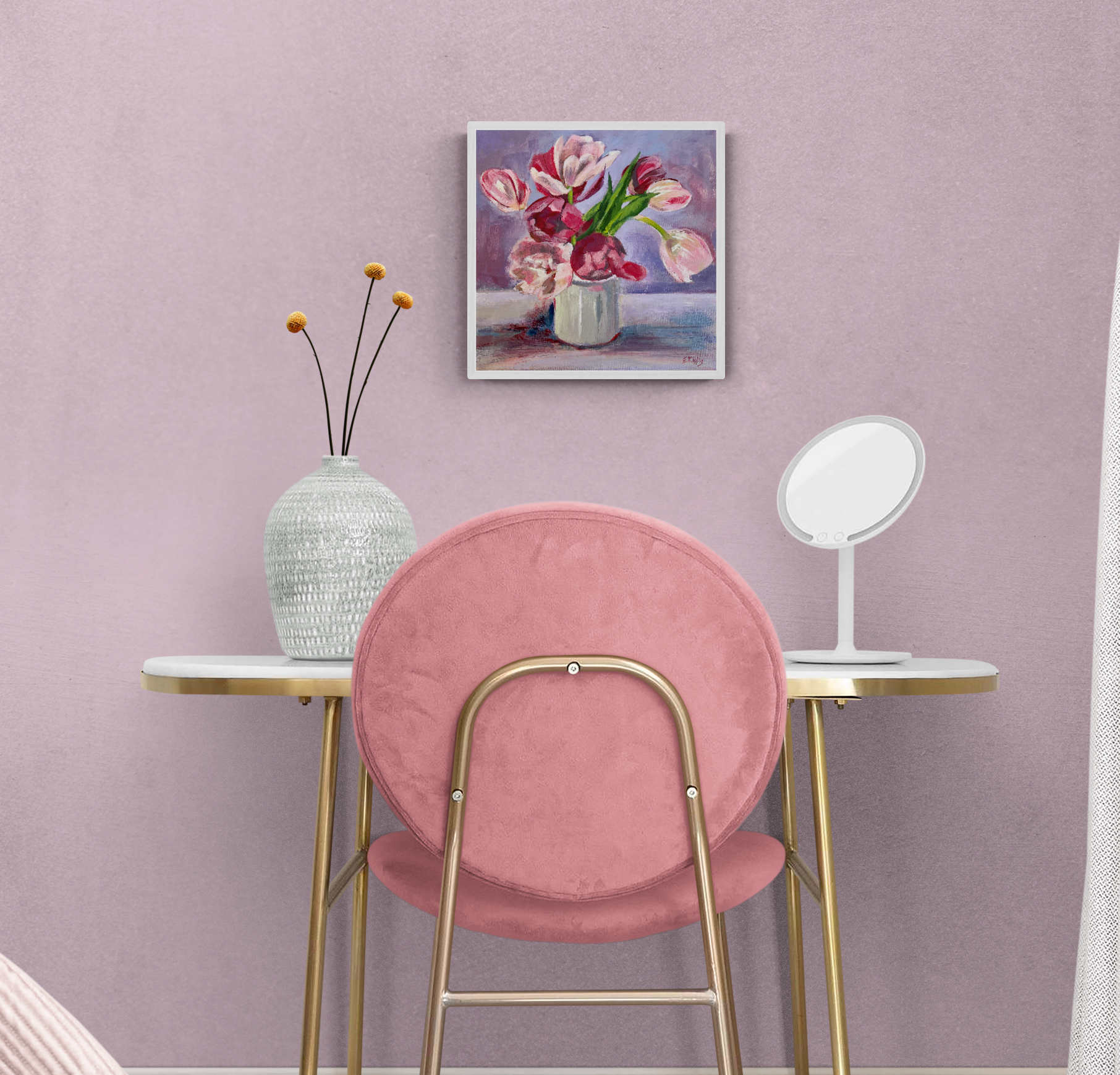 Bedroom With Vanity Table (21)