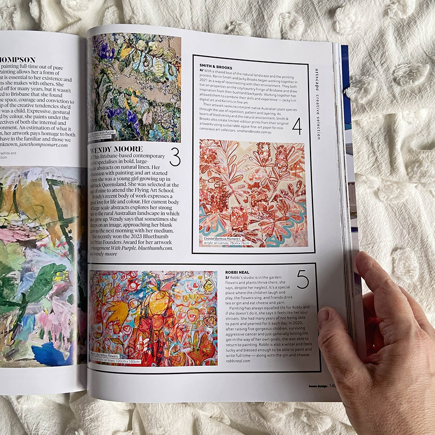 008 Smith & Brooks Art Home Design Magazine Art For Interiors Home Decorating Styling Renovating Coastal Interiors B