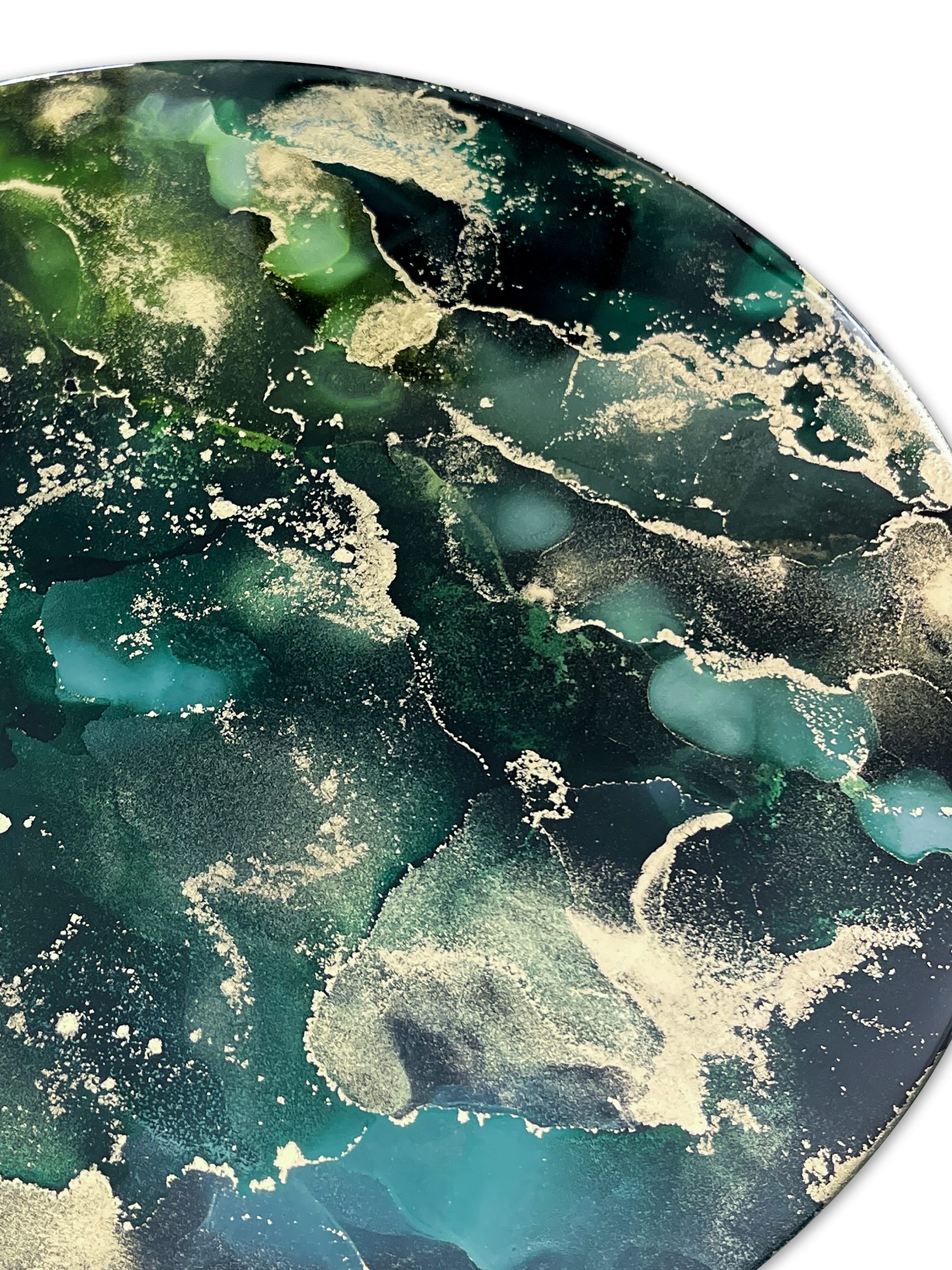 Green Galaxy Closeup Copy