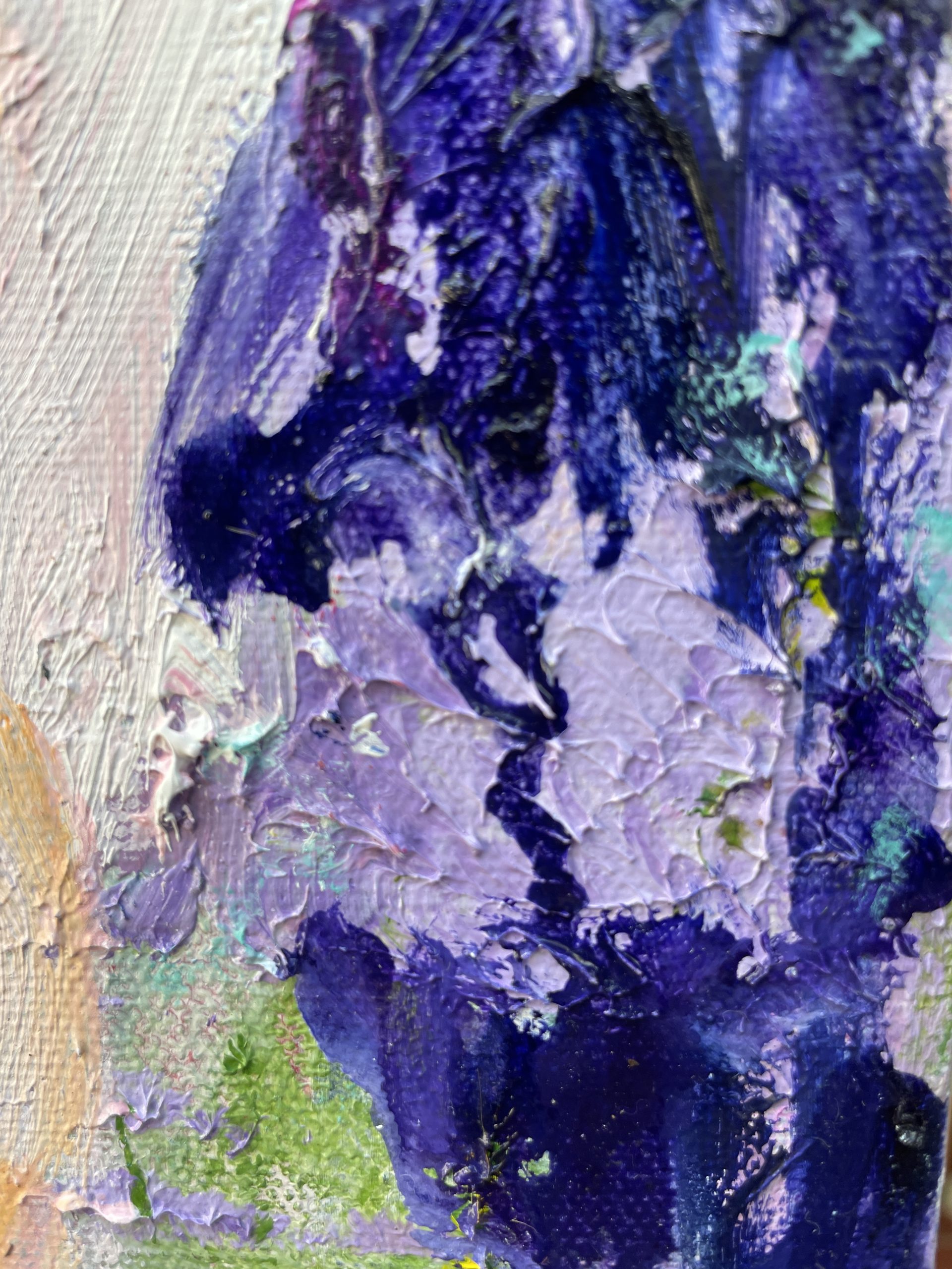 The Little Blue House Closeup 1