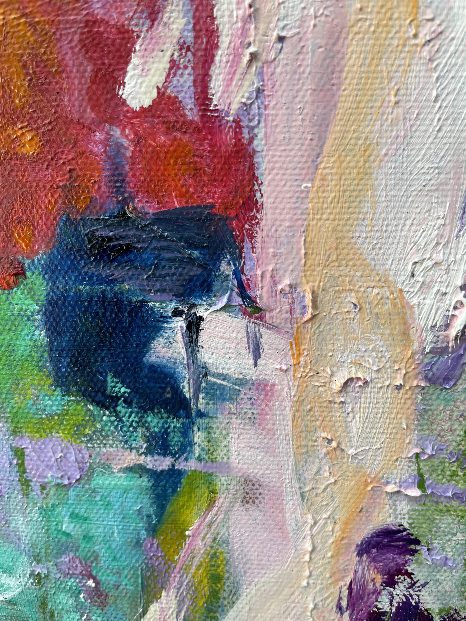 The Little Blue House Closeup 2